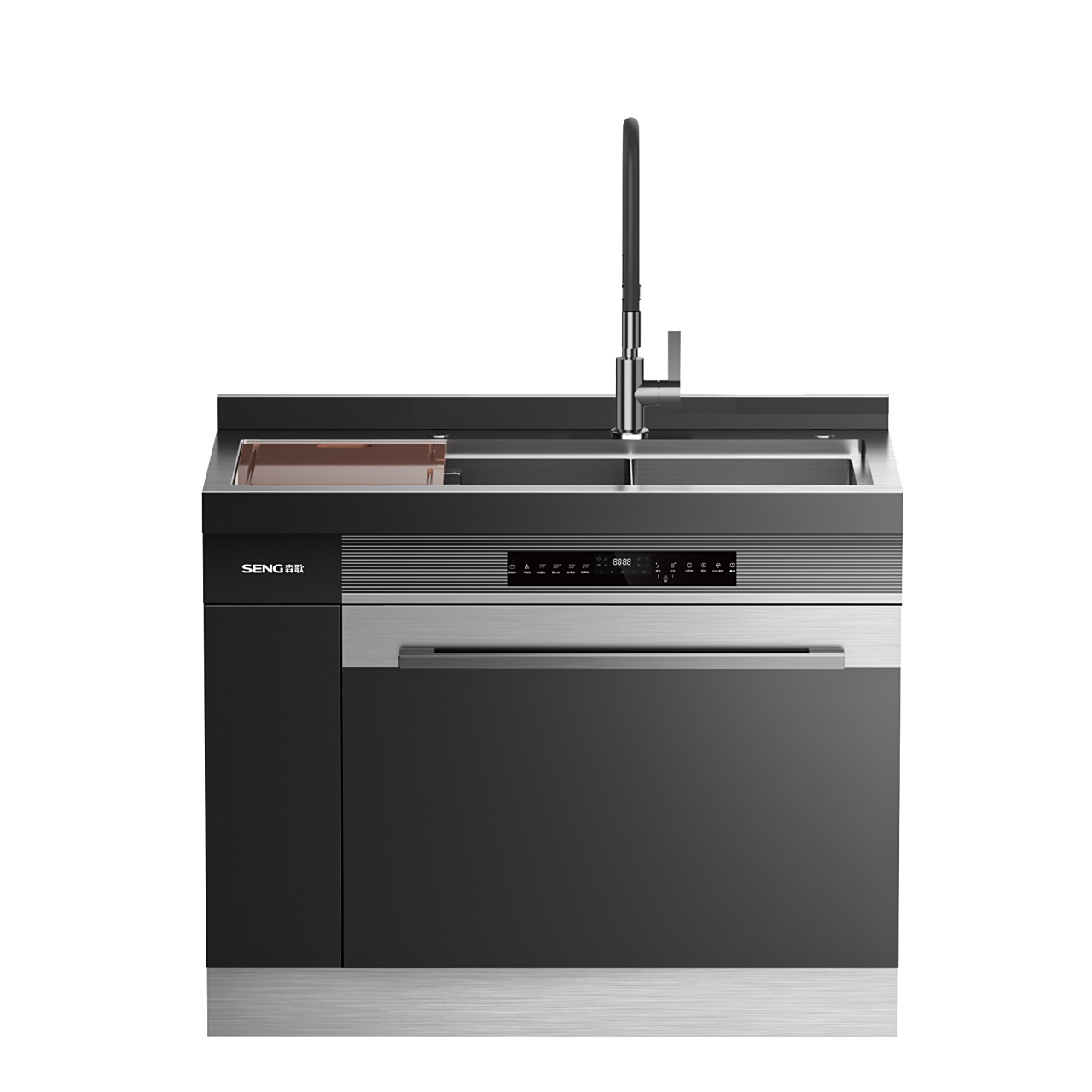 森歌集成水槽洗碗机治好我的厨房焦虑!水槽洗碗机到底实不实用?