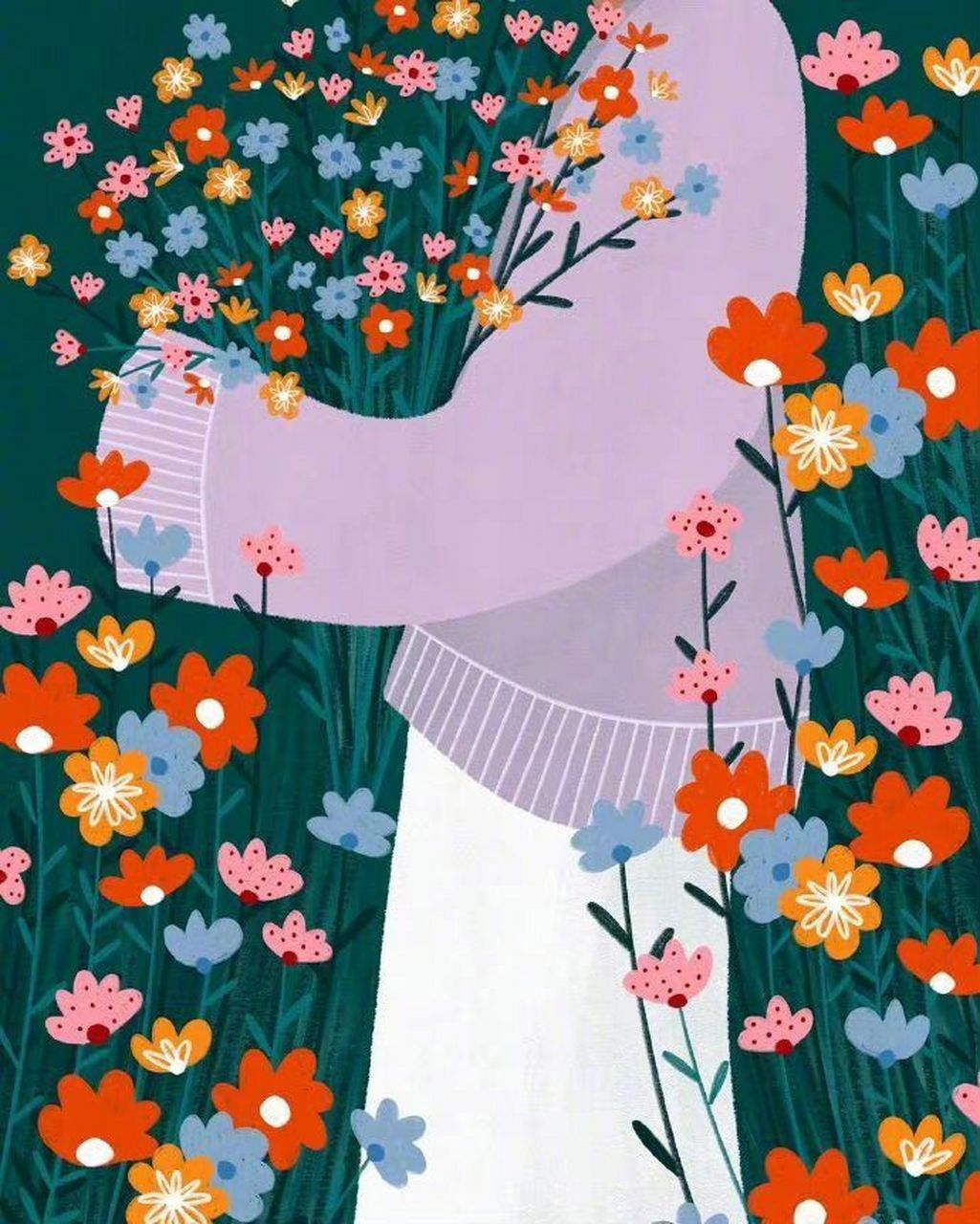 艺术家bea muller笔下的治愈系插画 【ins:soleyandthebear】