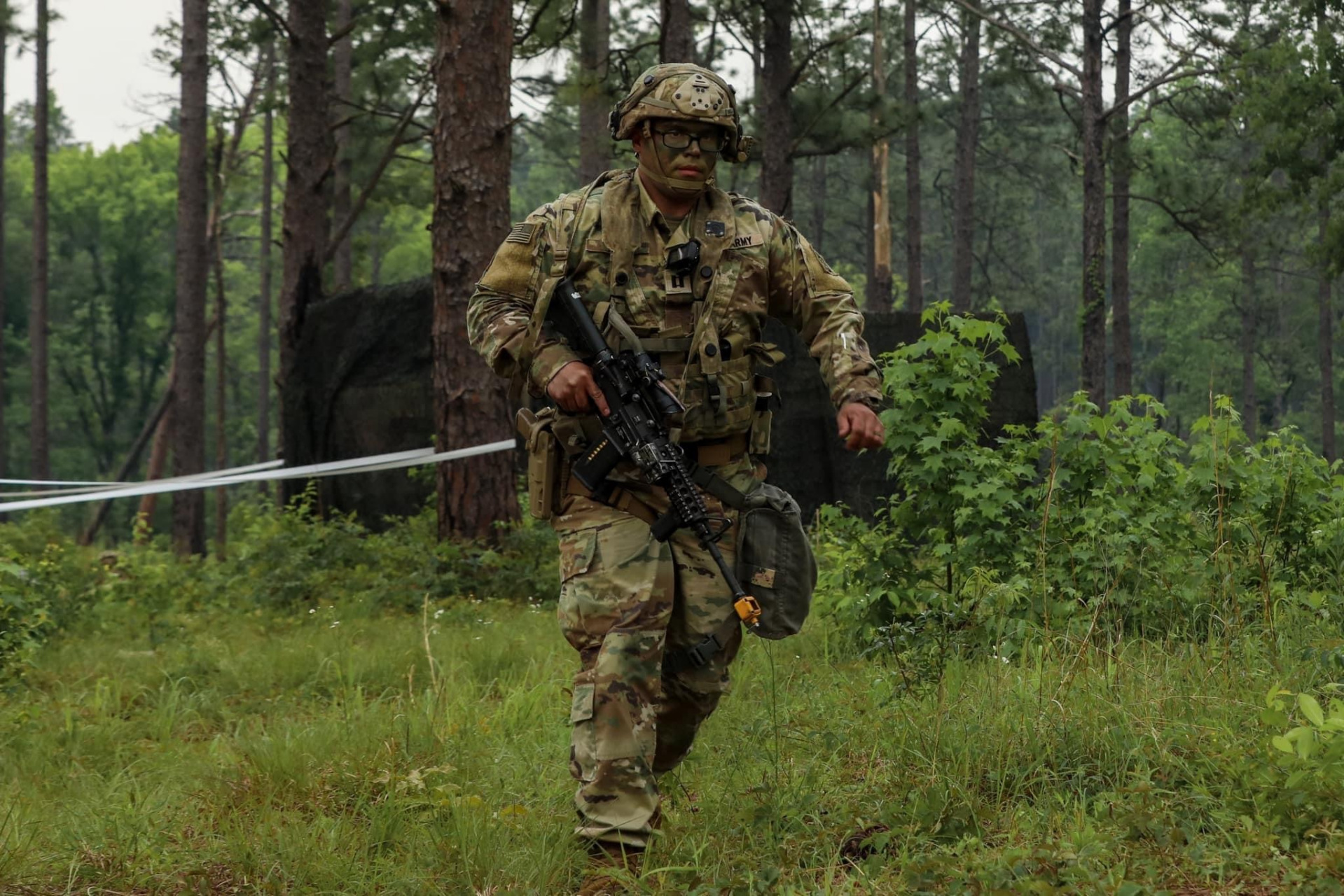 美国陆军82空降师参加joint readiness training (jrtc) rotation 23