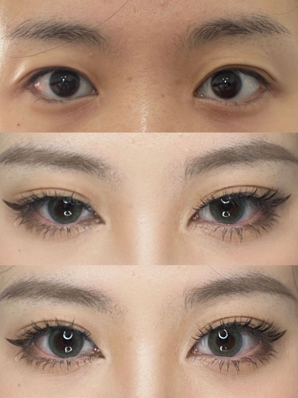 方圆脸试试色调统一 日杂感又温柔 这个妆容有点参照jennie平时的生活