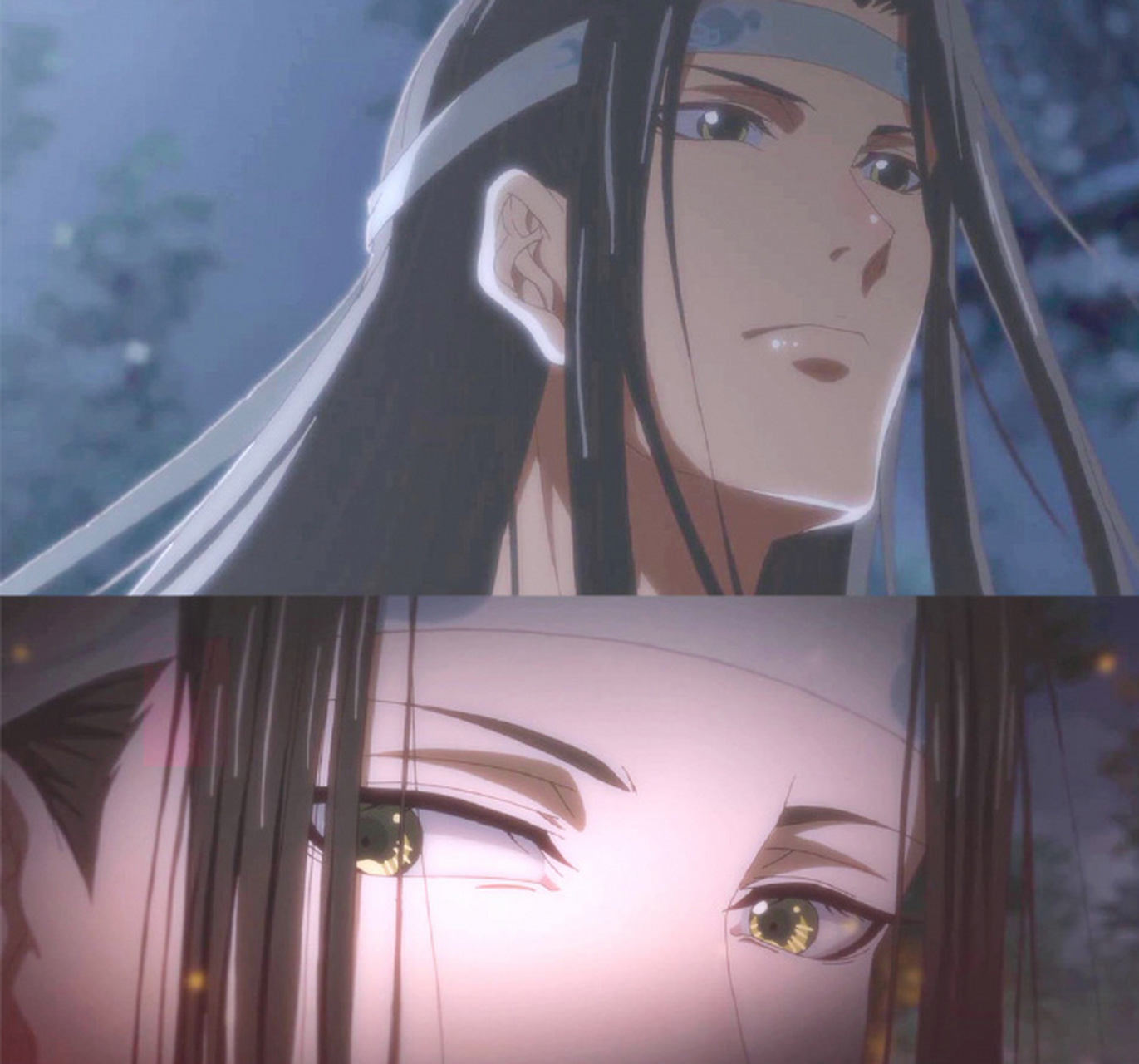 次元饭# [大笑]修完图,突然发现有点"虐恋"的感jio[兔子]