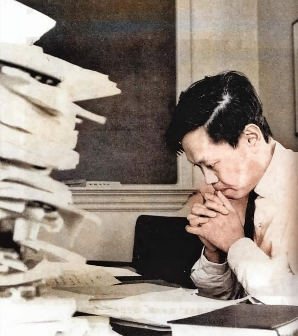 这是一张杨振宁和杜至礼年轻时候的照片.杜致礼是著名将领杜聿明的长