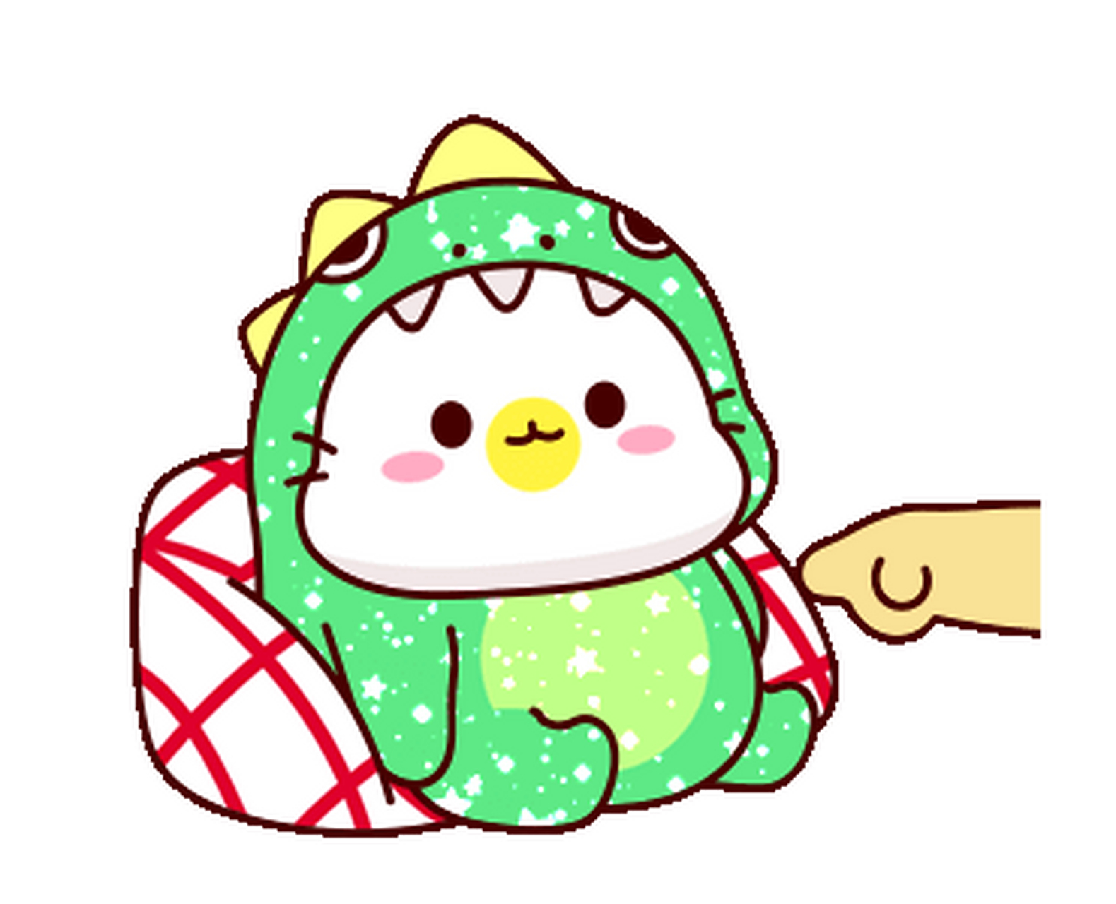 line表情包丨闪闪独角兽恐龙小猫咪表情包