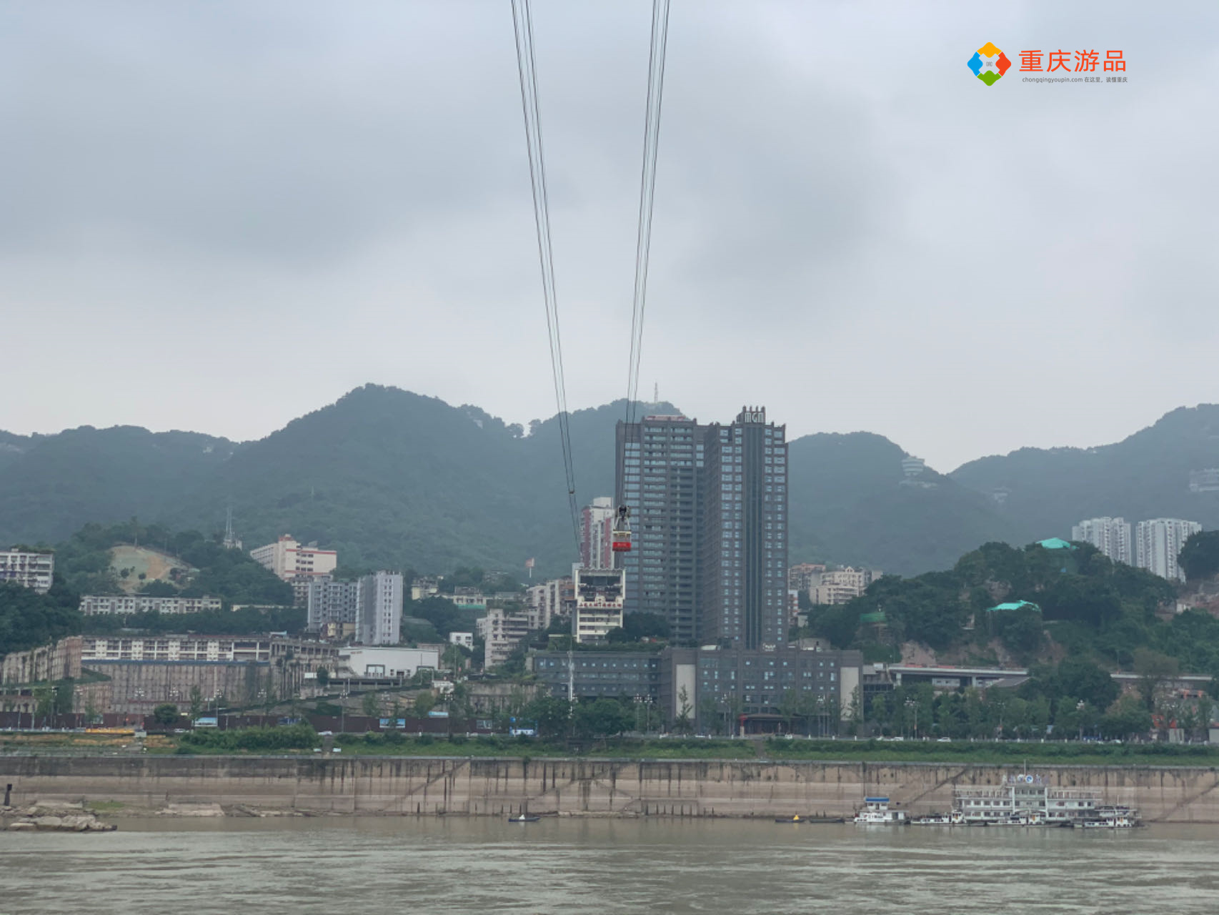 【暴雨后重庆长江水位上升了!