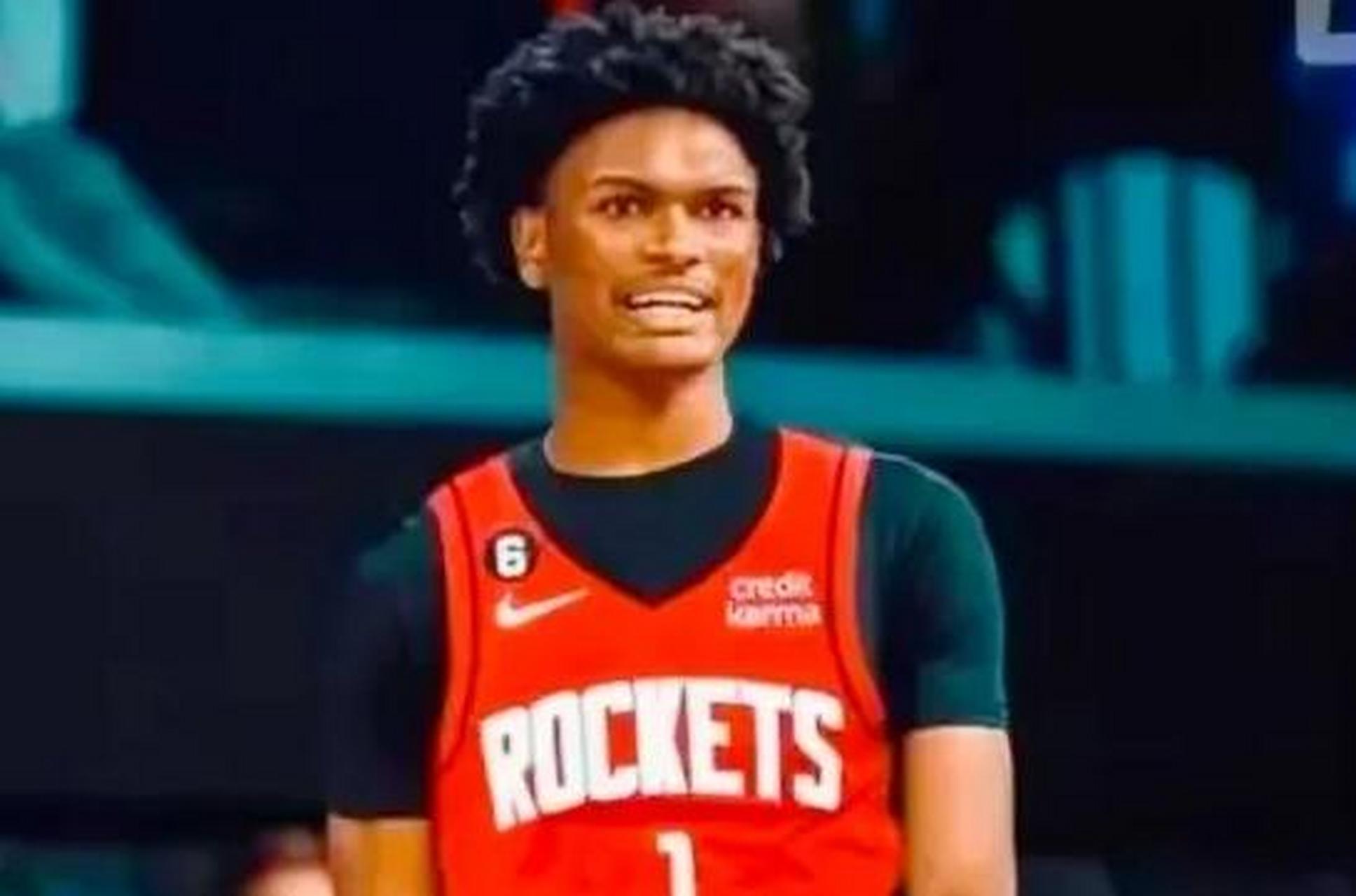 nba火箭队官方宣布参加2023夏季联赛的球员名单有:  小贾巴里.