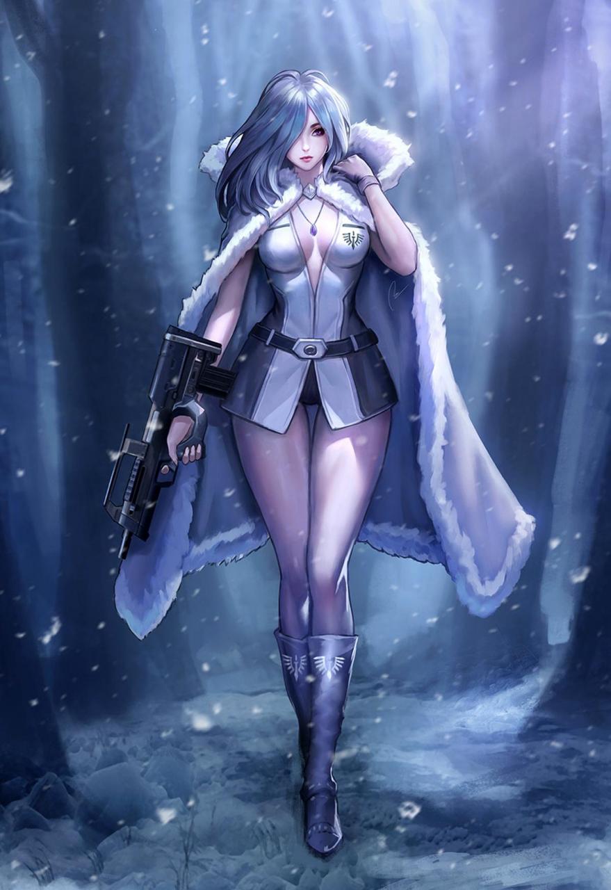 性感迷人的cg插画作品欣赏,细腻的笔法呈现出不同风格的人物造型