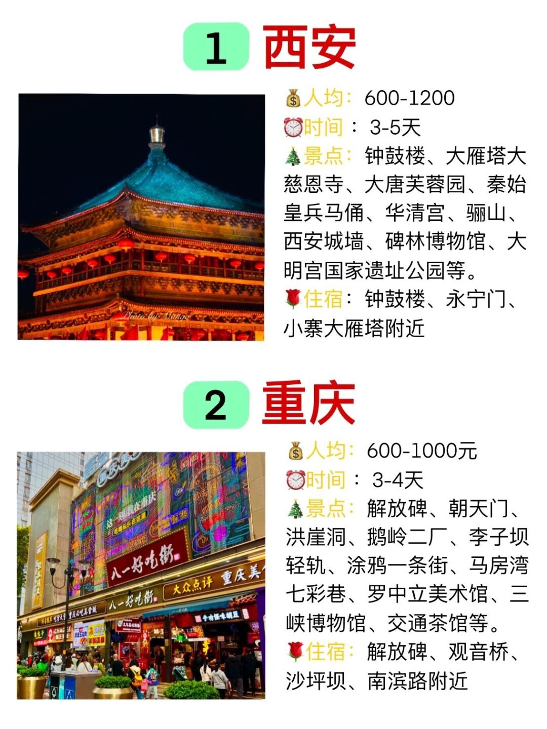 中国最值得旅游的城市排名(中国最值得旅游的100个地方)