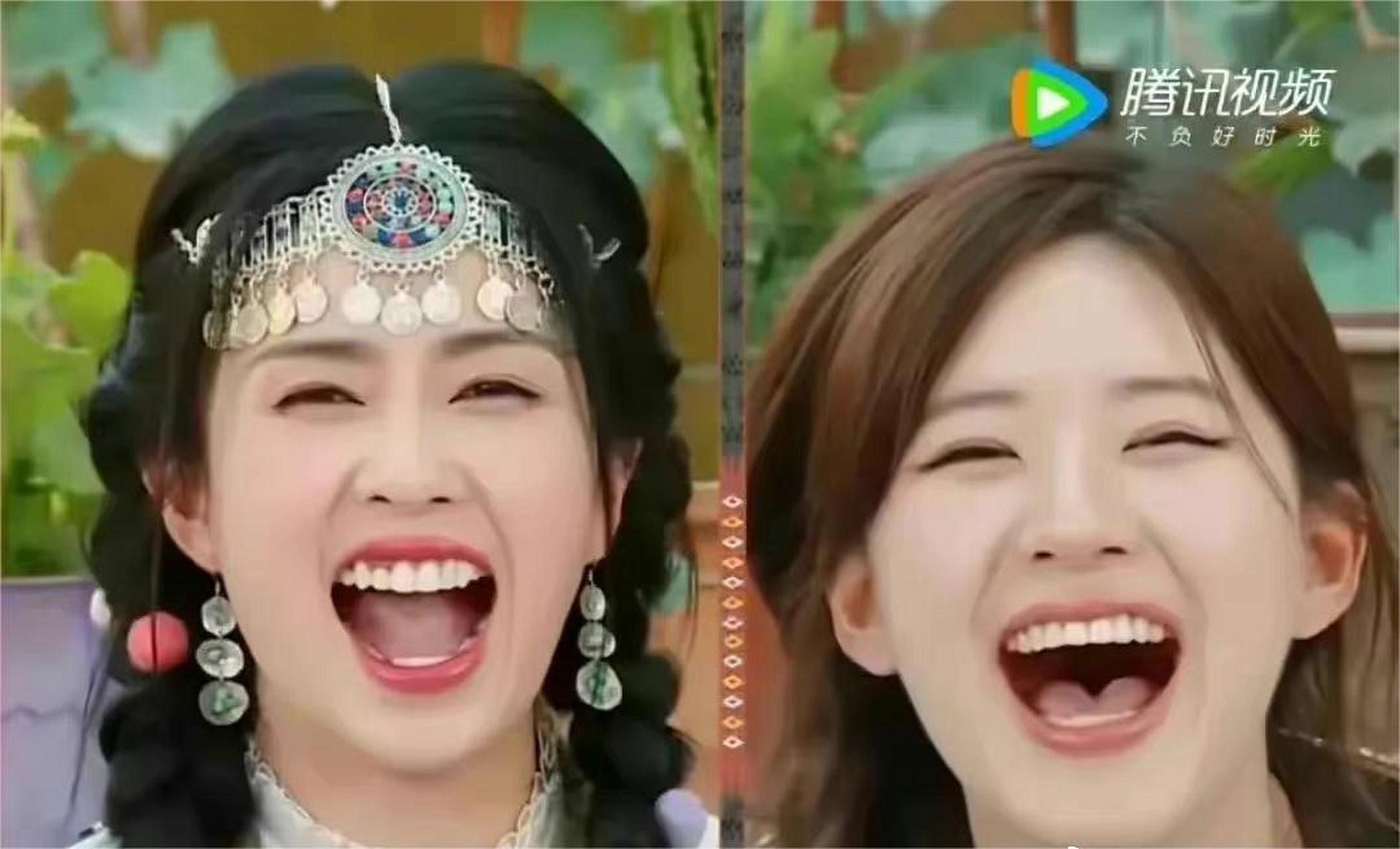 当把白鹿和赵露思放在一起[阴险]