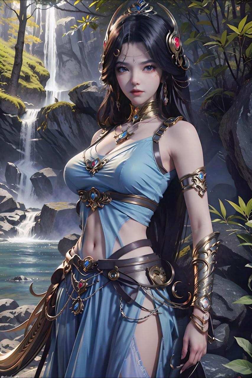 ai绘画# 神印王座  月夜公主 676767