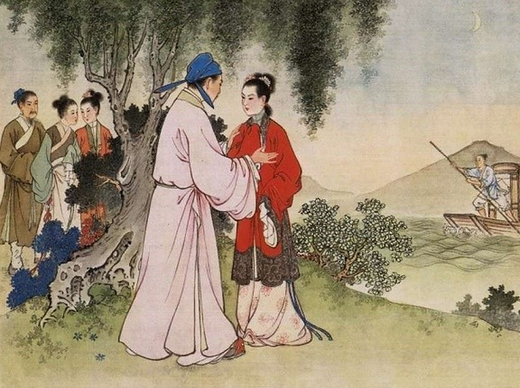 1640年,16岁的名妓李香君嫁给了22岁的侯方域.