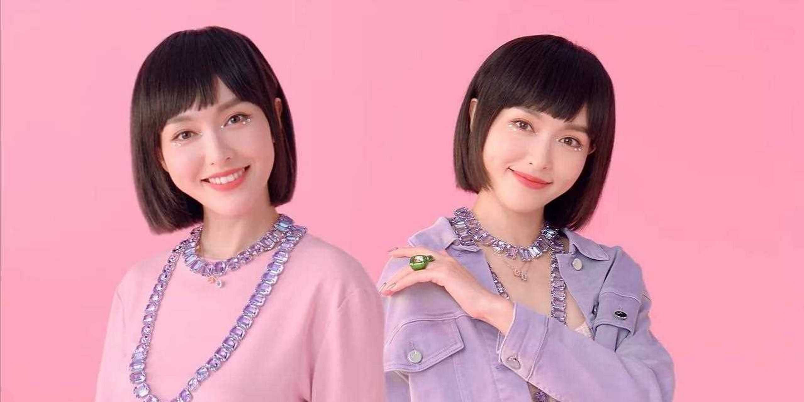 唐嫣罕见换发型,剪掉十年长发换短发,齐刘海齐耳发型甜美又减龄,穿着