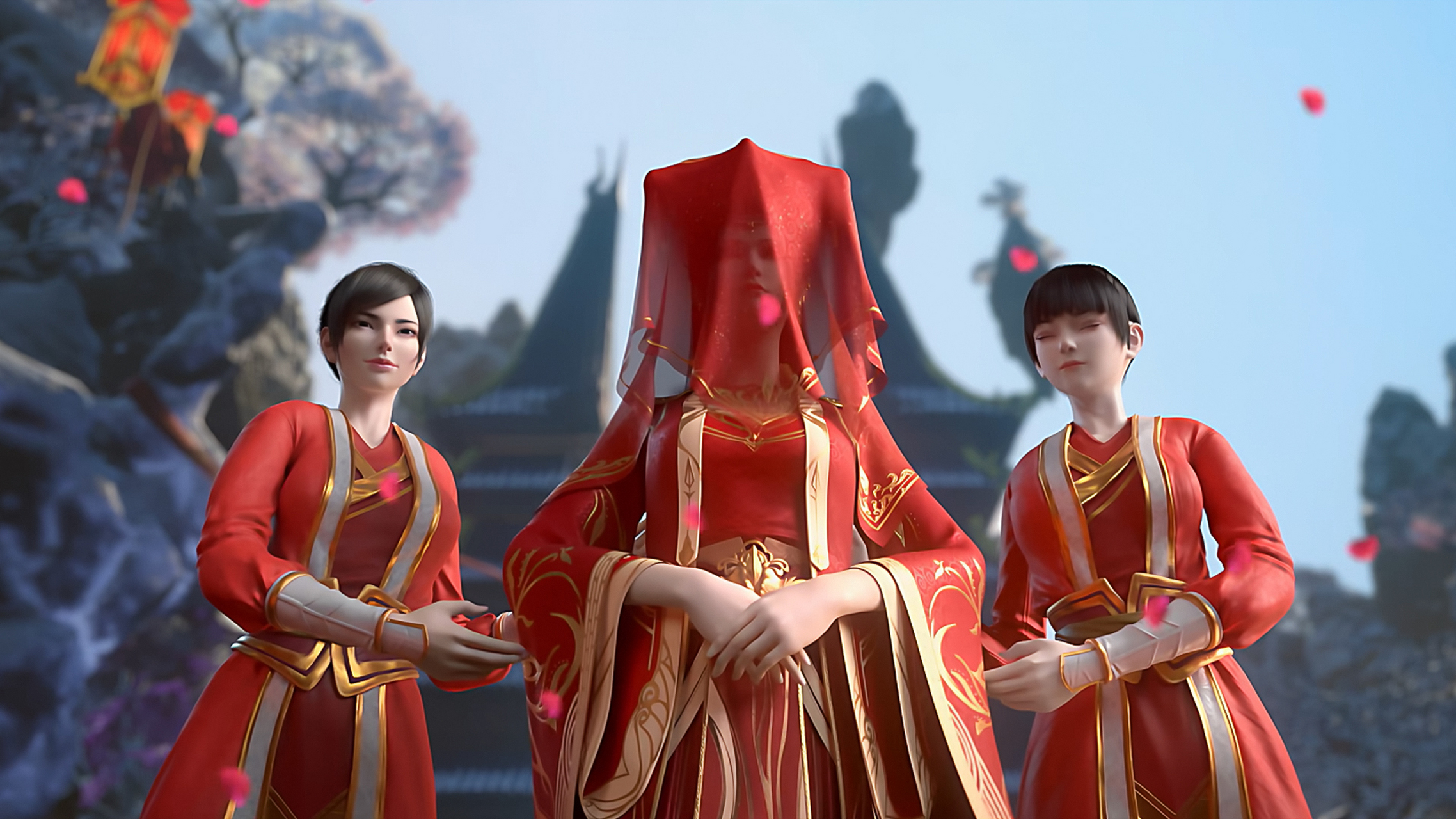 大婚之日,萧炎十招内击败古河,让其放弃与云韵的婚礼,并离开云岚宗.