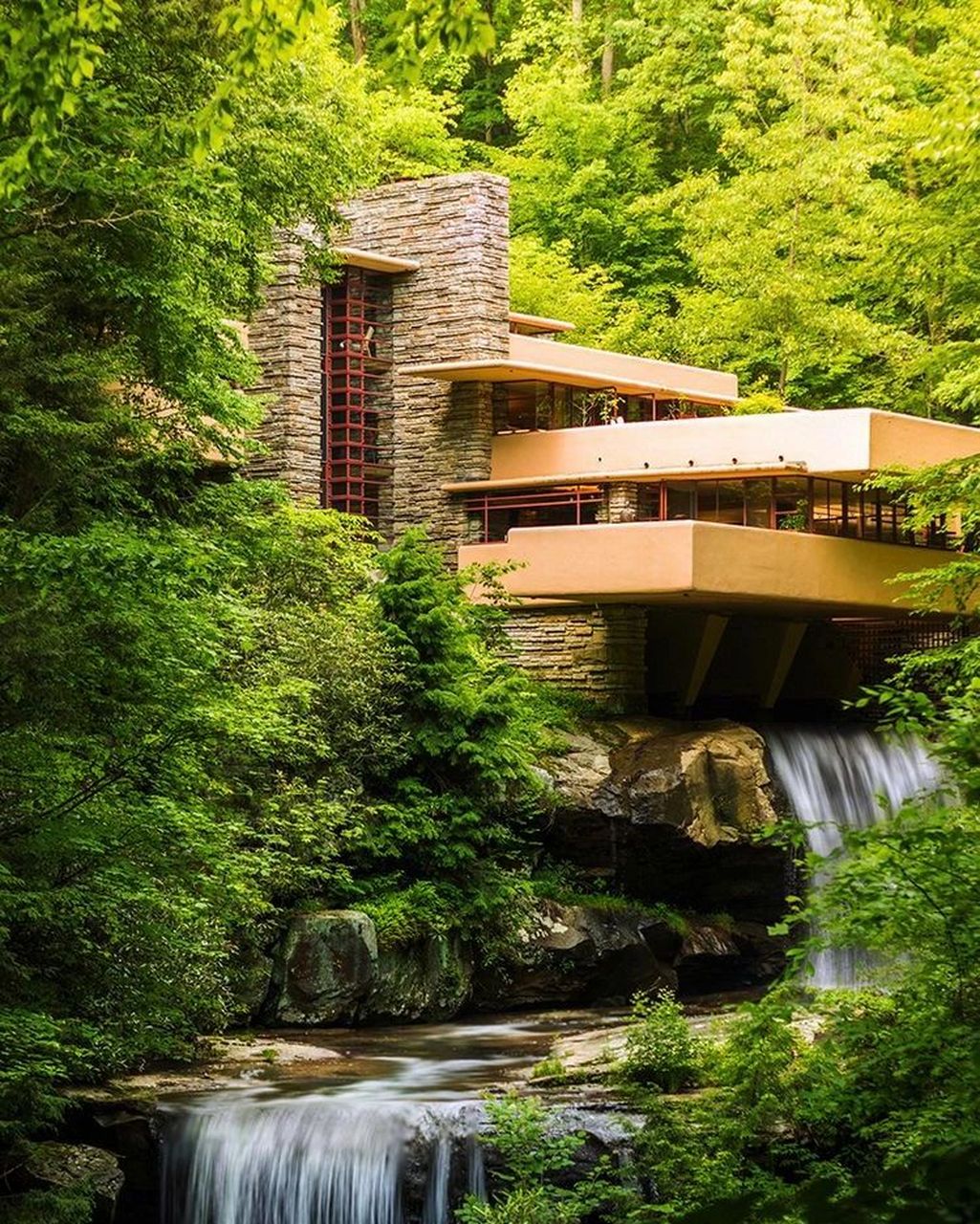 流水别墅|道法自然,天人合一|赖特 流水别墅(fallingwater)可能是迄今