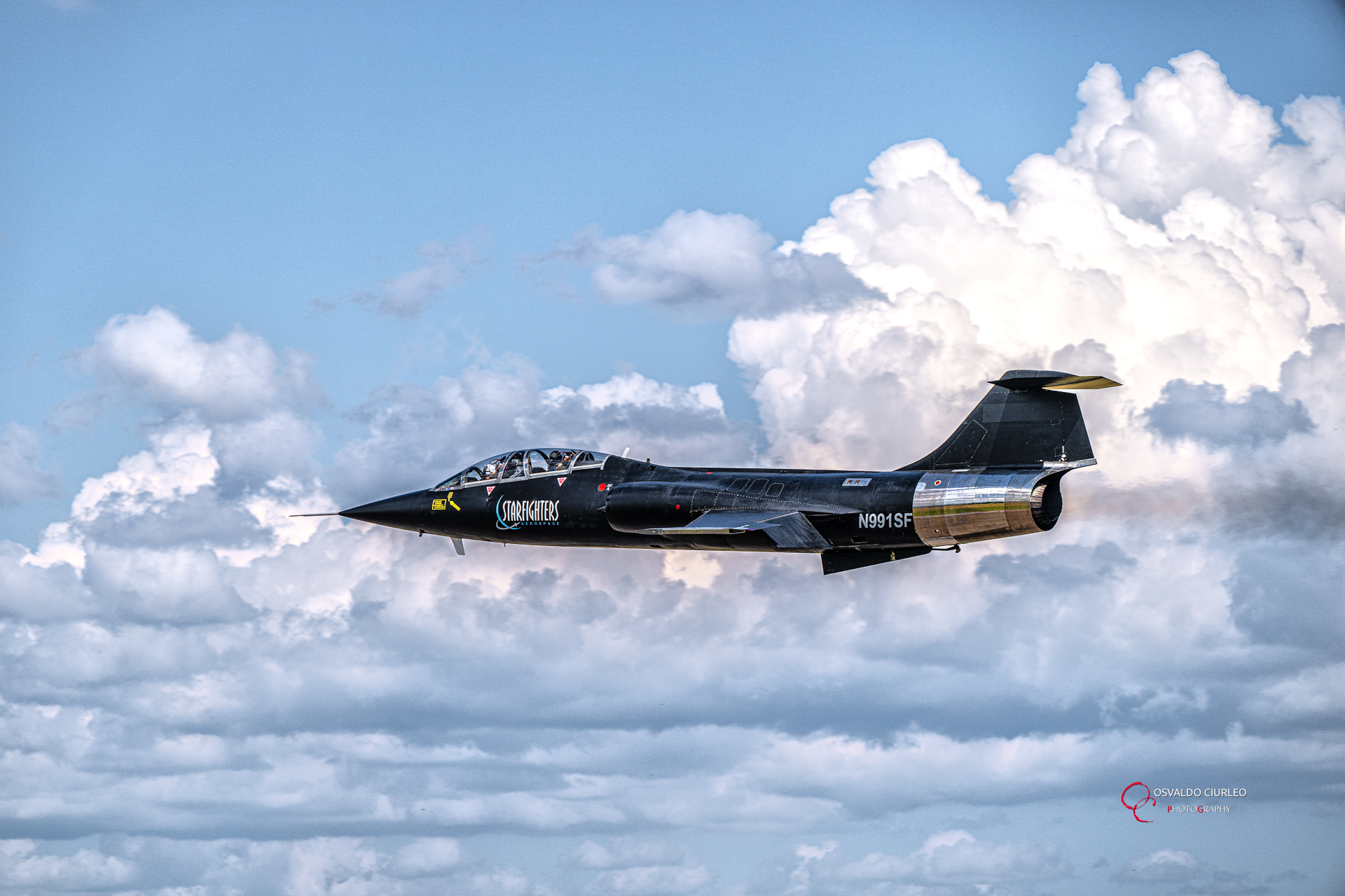 在将近20年后,f104再次飞翔在意大利的天空中!