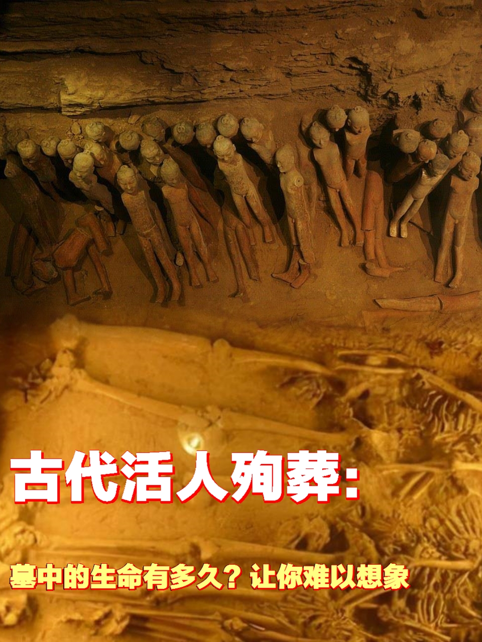 古代活人陪葬图片