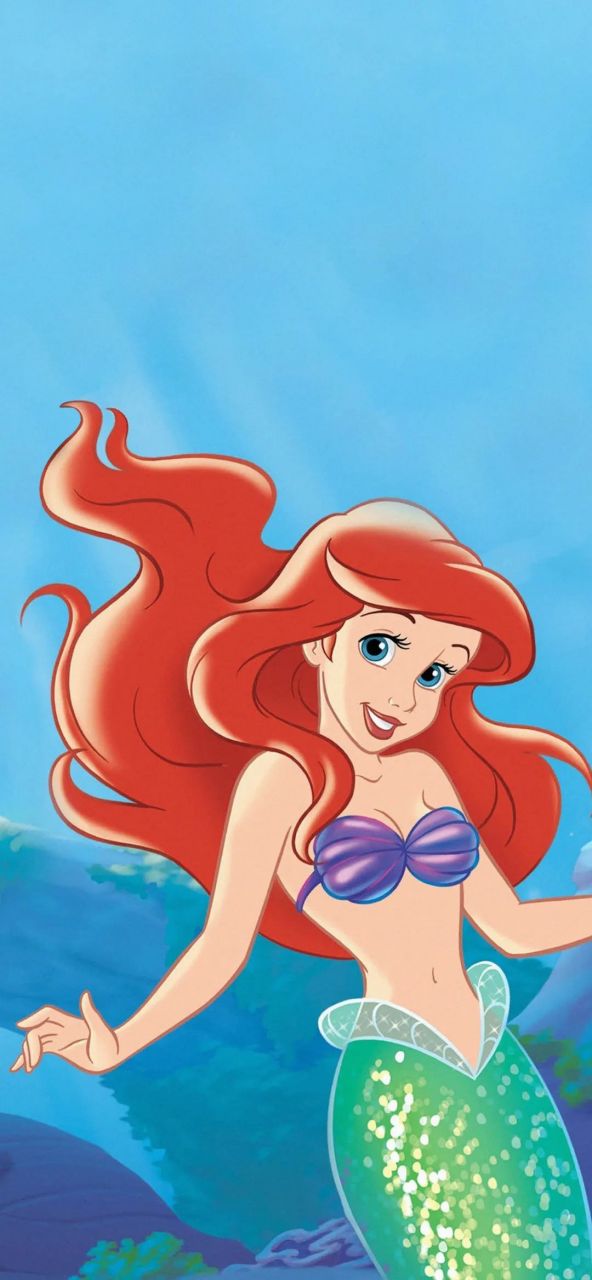 白肤红发,这才是经典美人鱼爱丽儿