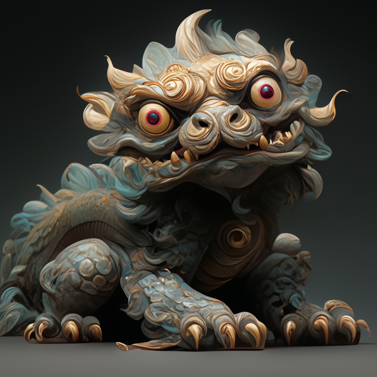 镇宅神兽!#ai绘画