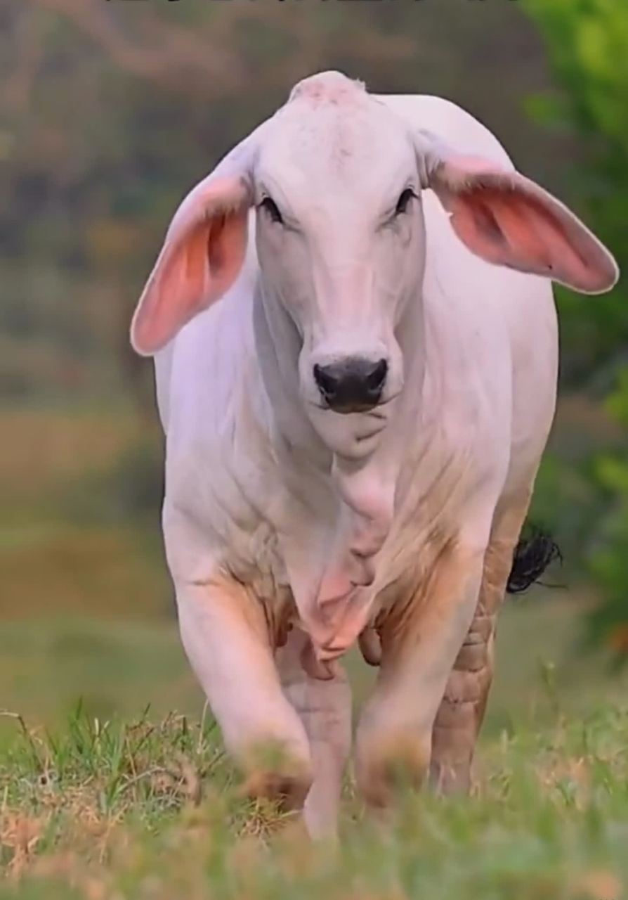 这头牛有点"像狗的狗",也有点"像羊的羊".[三哈]