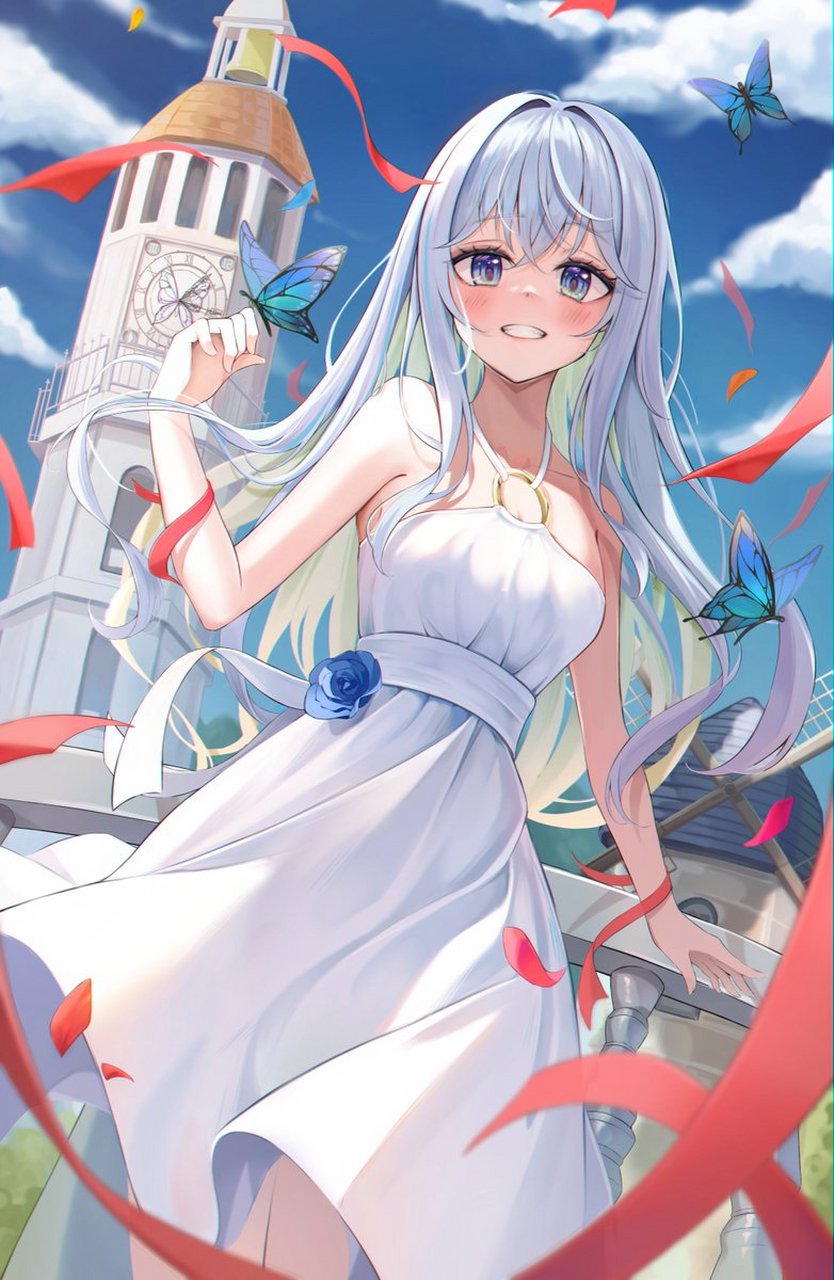 蝴蝶少女 画师:sira