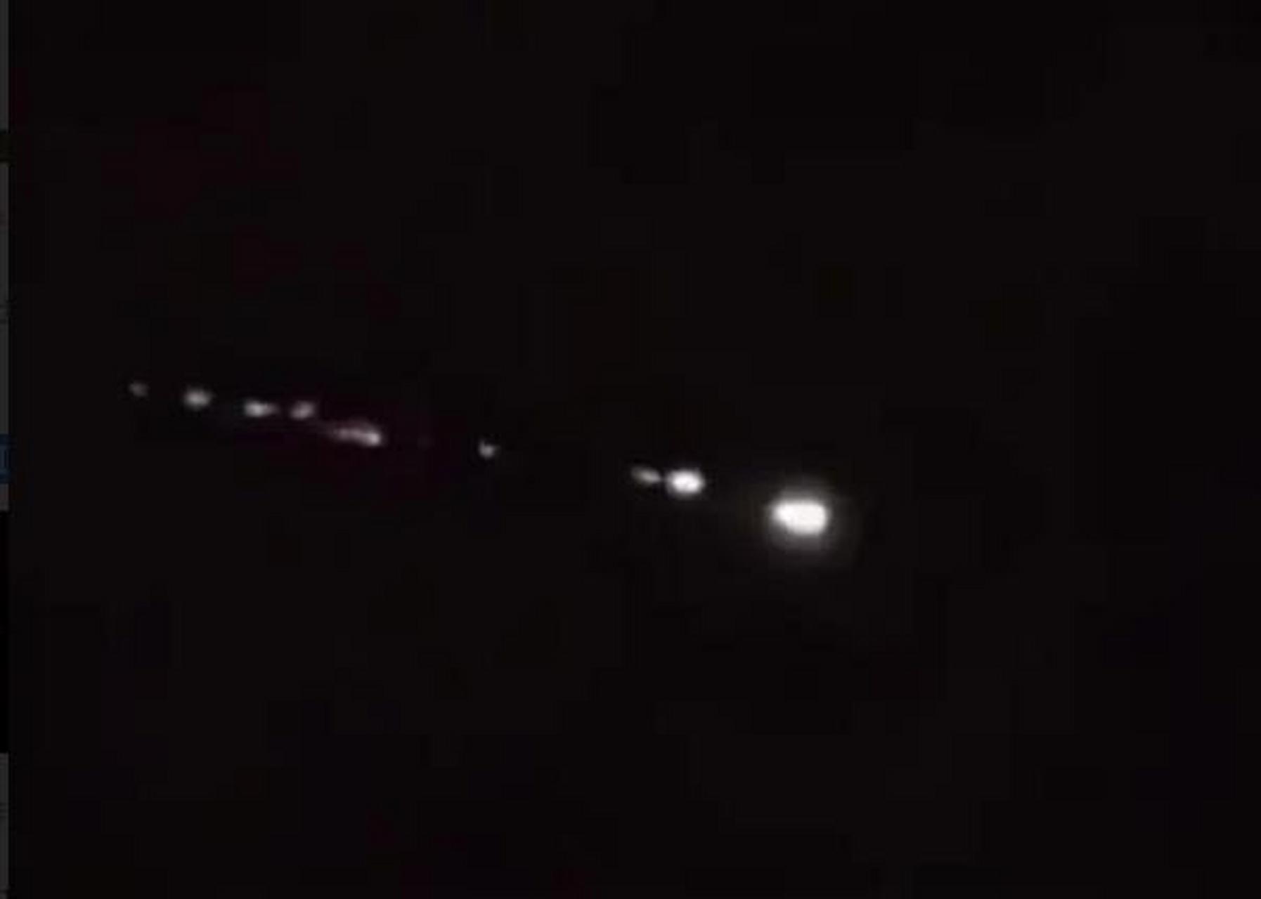 黑龙江佳木斯天空出现的不明飞行物,说明人类对太空的探索还很遥远