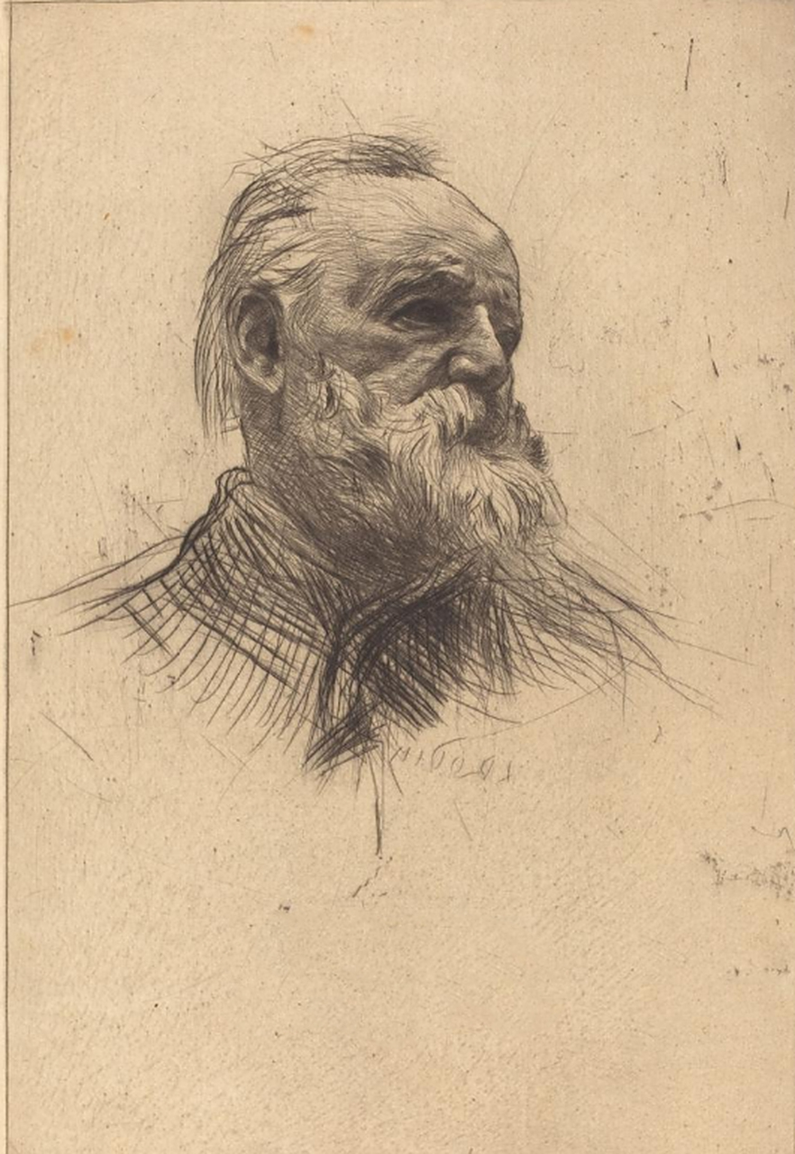 十九世纪末,法国文学家协会委托罗丹雕塑一尊巴尔扎克像时,他当即表示