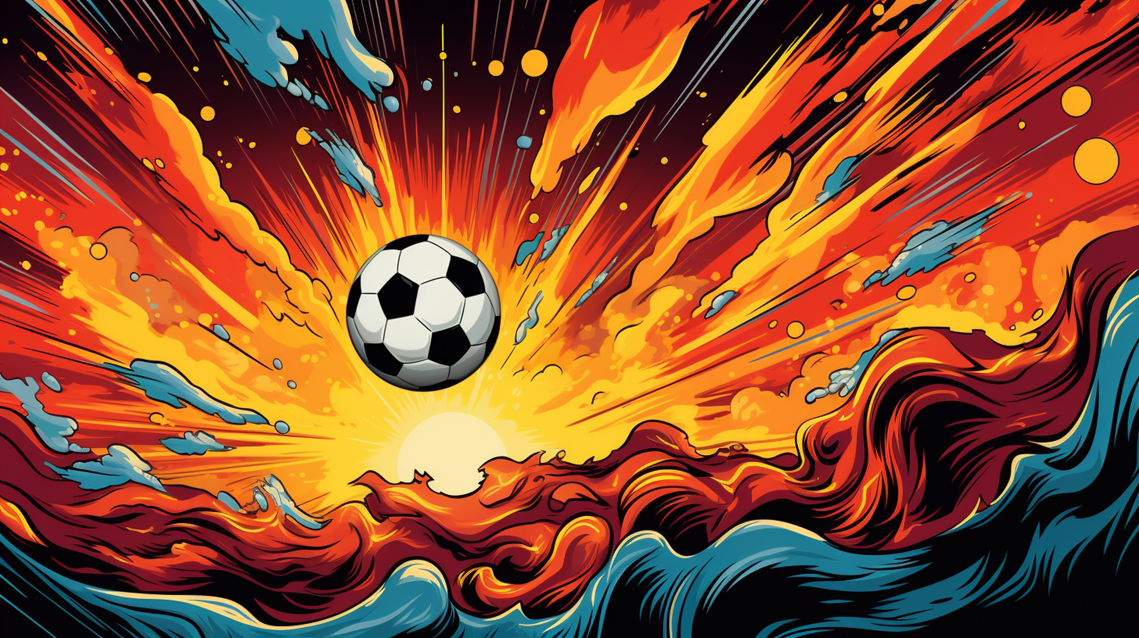 漫画风足球,足球明星,梅西,梅西,梅西!