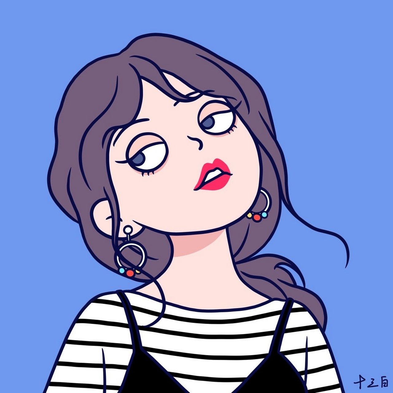 画师:十三白 愿你的努力配得上你的骄傲与人性