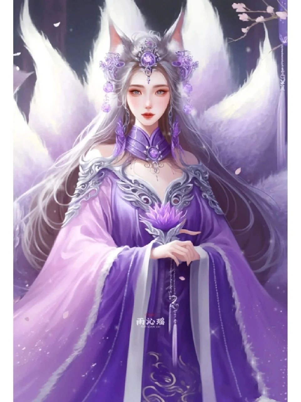 超级可爱的九尾狐头像,第3期