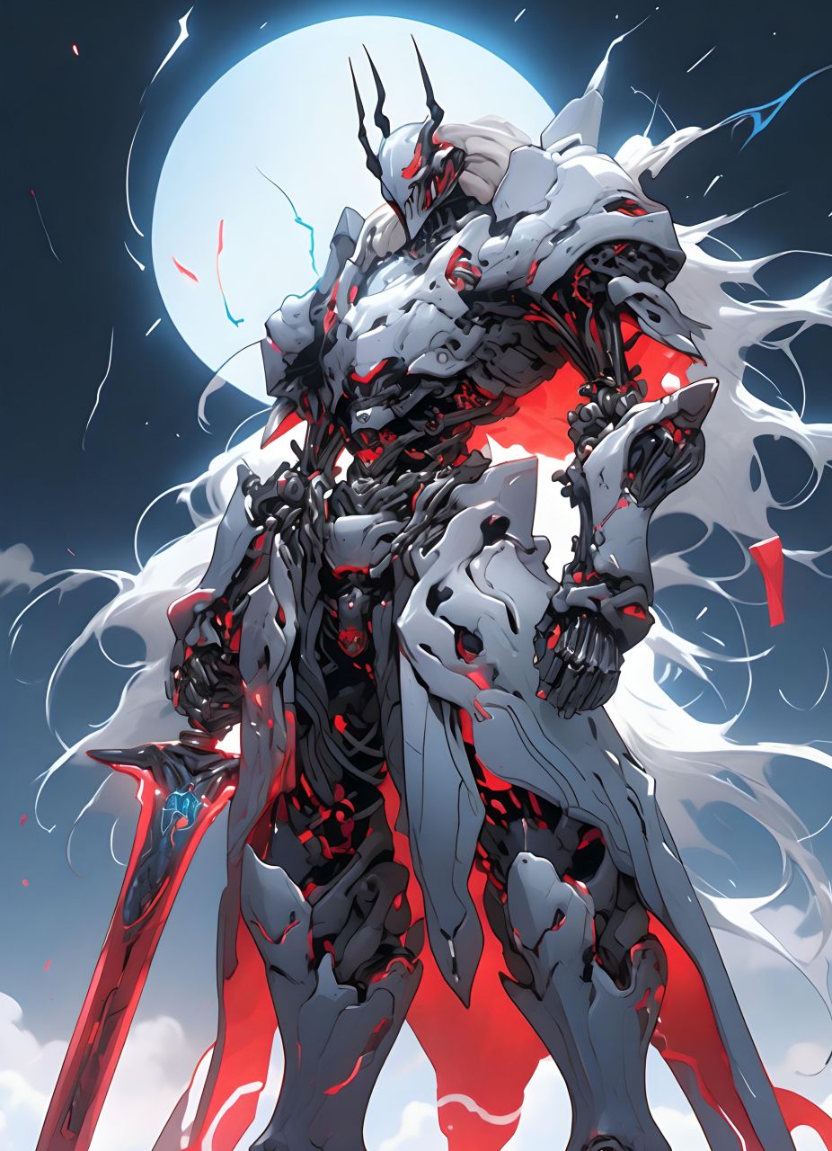 a绘66,#机甲##骷髅##骑士##图片##动漫头像和壁纸##二次元