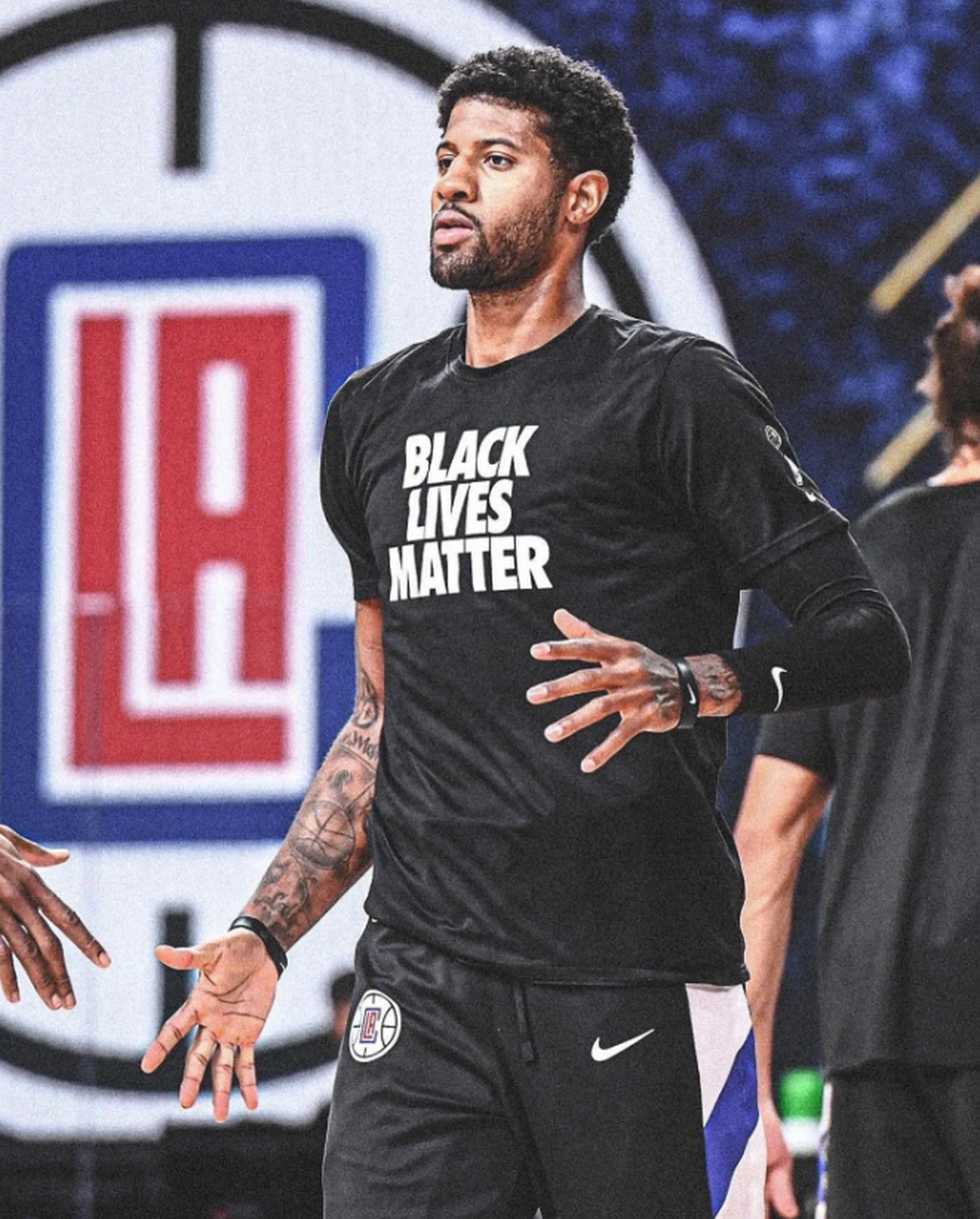 9492#保罗乔治 #洛杉矶快船 #用篮球表达心情