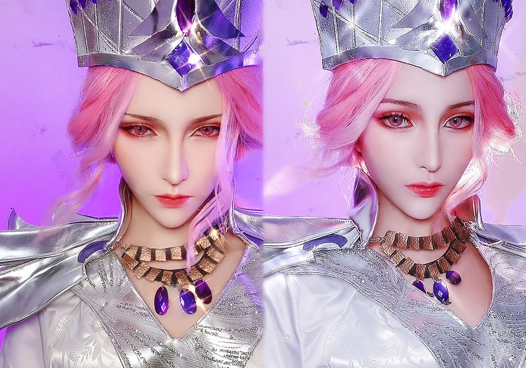 崎娜nana出的比比东cos,还原度相当不错呀.#斗罗大陆