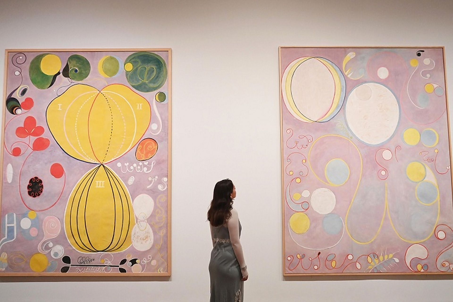 泰特抽象主义画展  英国伦敦泰特现代美术馆举办「生命的形态」特展