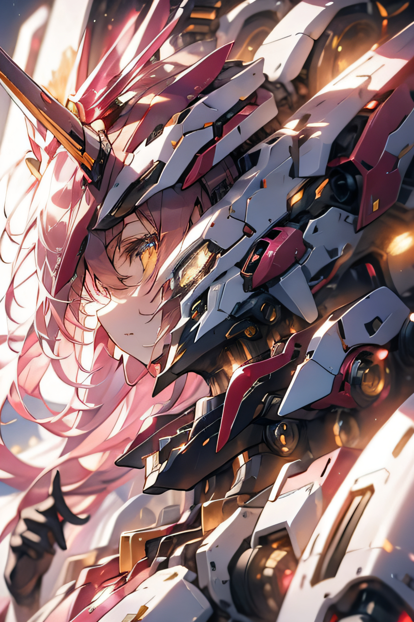 "#机甲# #二次元机甲少女美图分享