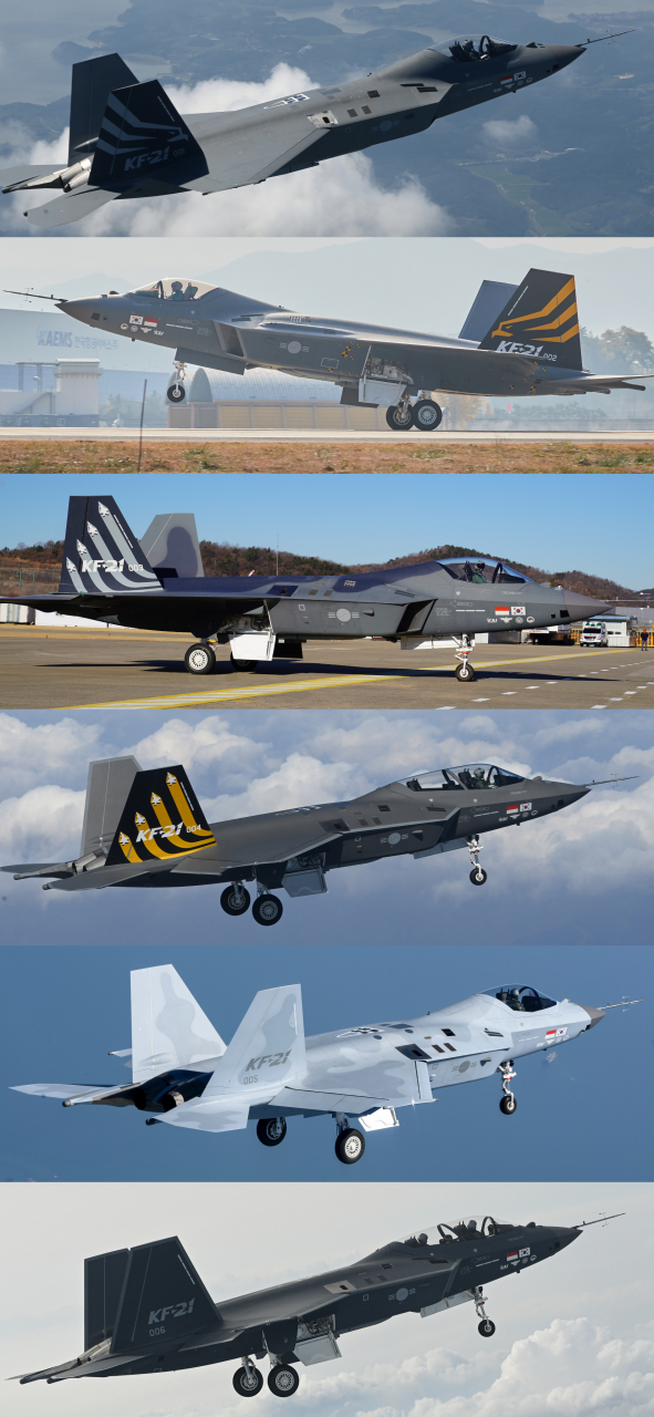 目前kf-21战斗机的进度很快,预计2026年正式服役.