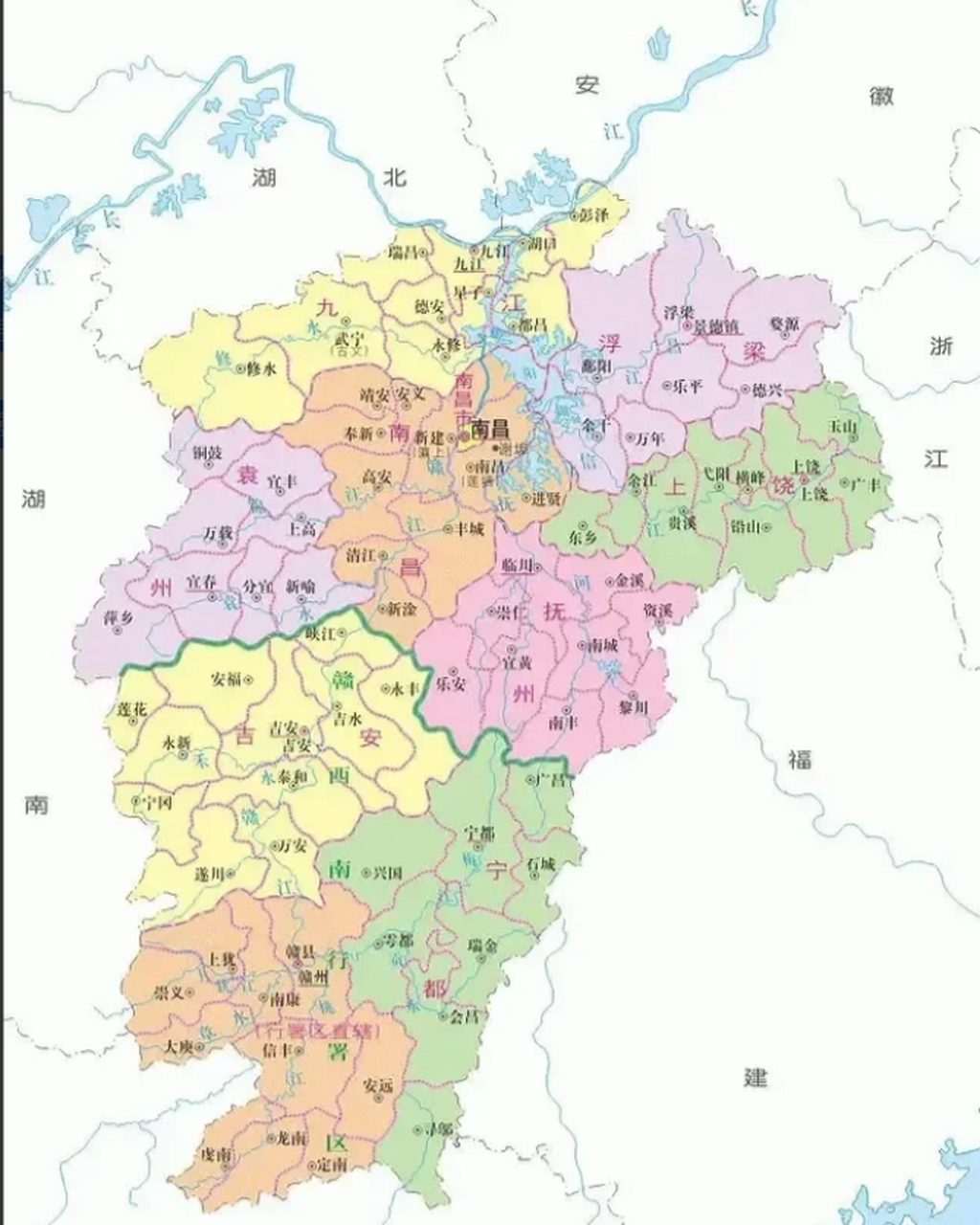 江西抚州地理位置图片