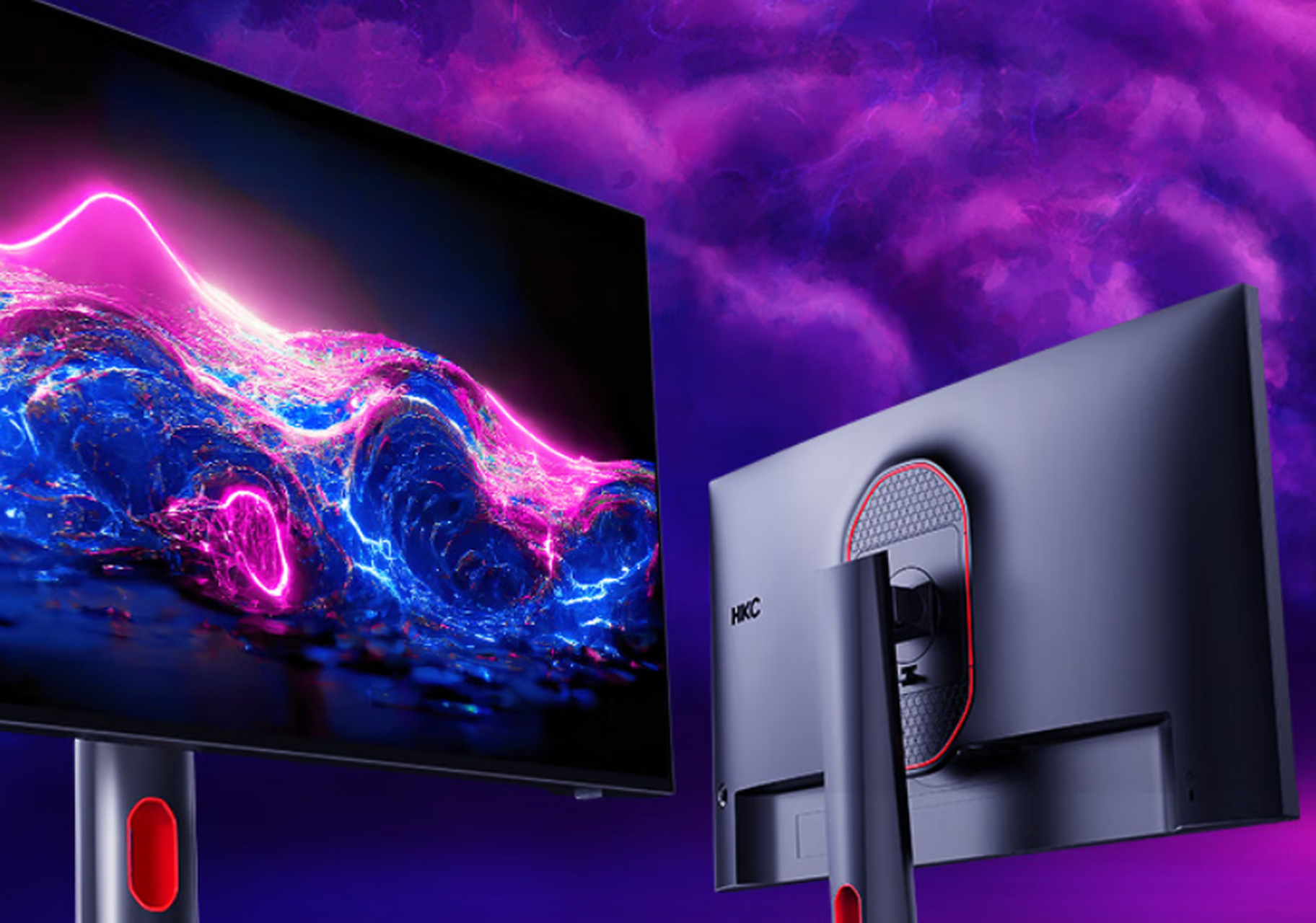hkc发布新品电竞显示器mg27u和og27qk mg27u显示器采用lgr8原装nanoip