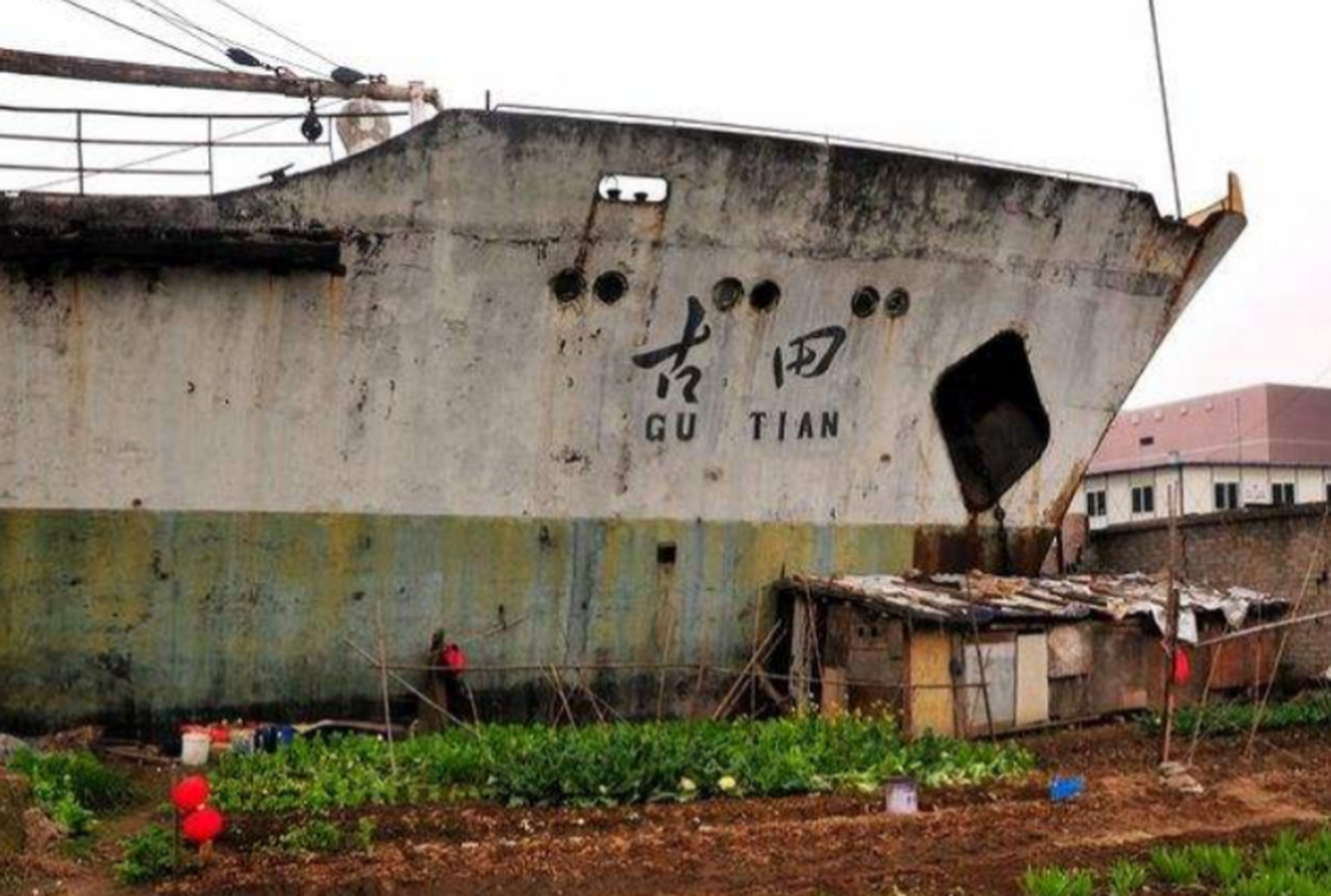 1974年,我国造出世界最大水泥船古田号 "古田号"还