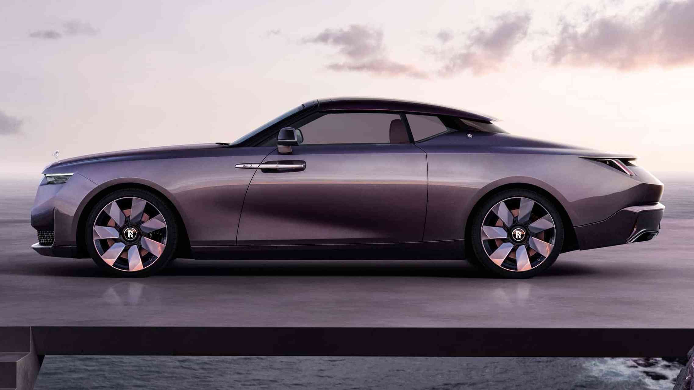 劳斯莱斯在蒙特利汽车周上推出了 la rose noire droptail ,现在他们