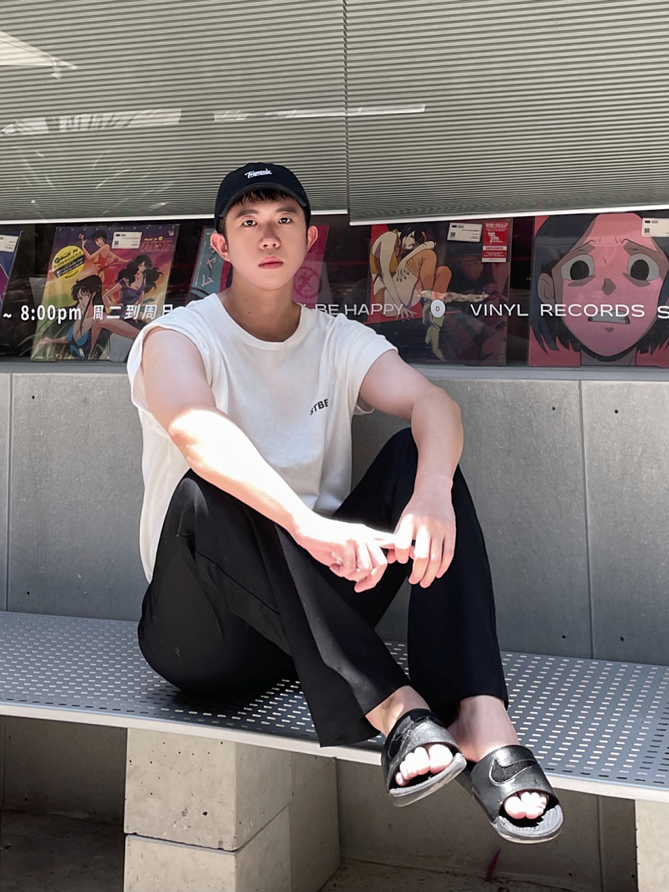 ootd|韩国男生穿搭|2021年夏季男友韩风搭配  白t恤好穿就不用再说啦!