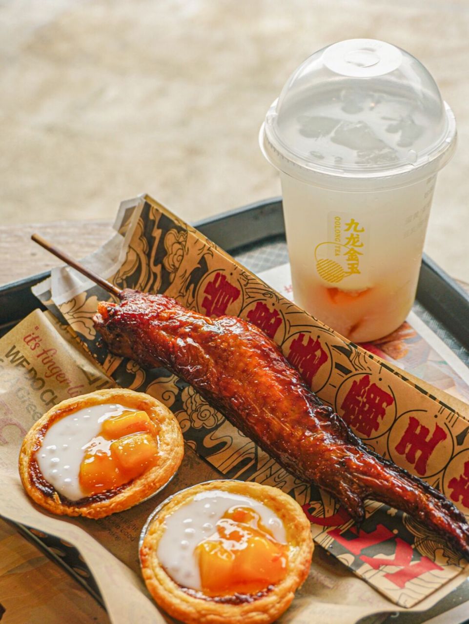 我的妈呀刷到肯德基上新的仙酿梨花白 [中国] 仙气飘飘的一款茶饮!