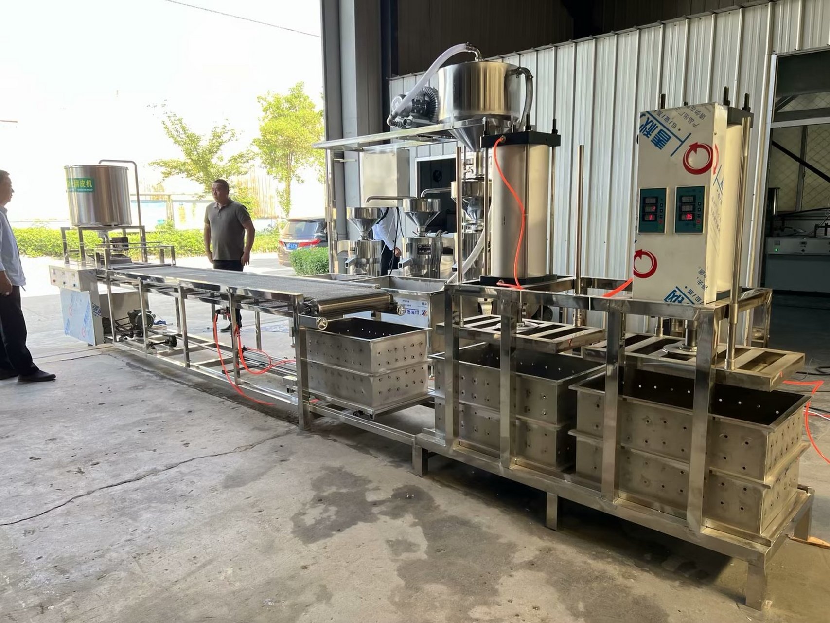 豆制品设备厂家#全自动千张干豆腐设备#豆腐皮机械 全自动豆腐皮机