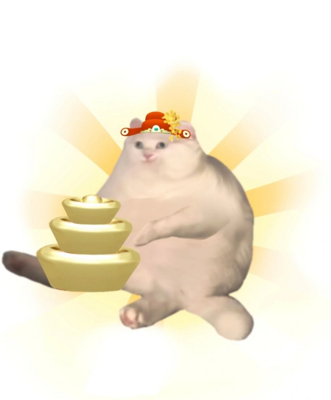 富贵猫 - 财神之宠 富贵猫财神之宠壁纸是一款将传统文化与现代审美相