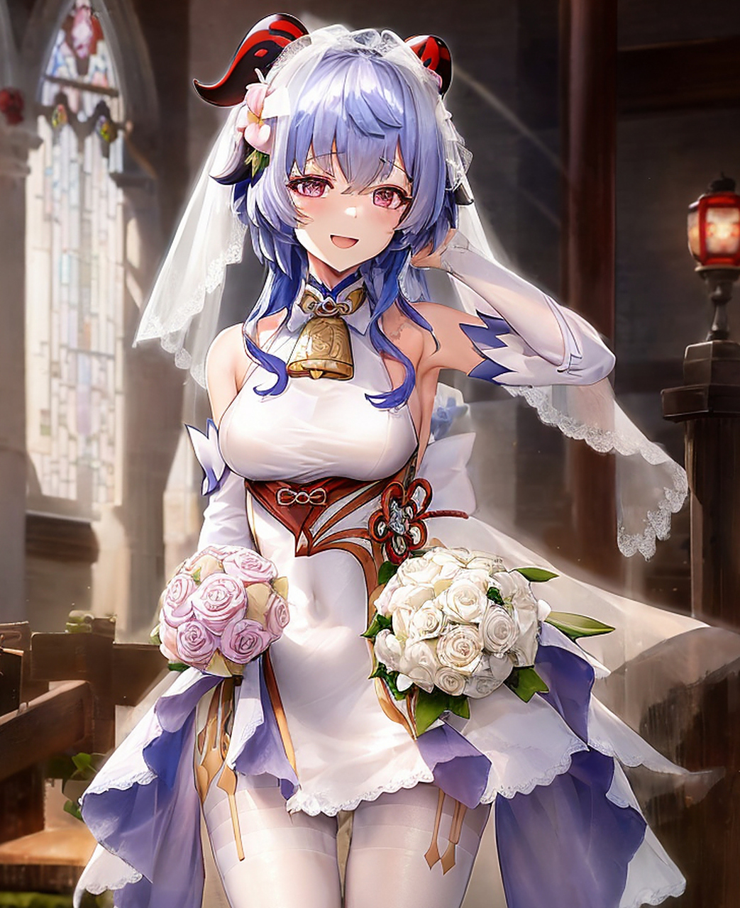 花嫁甘雨   #甘雨