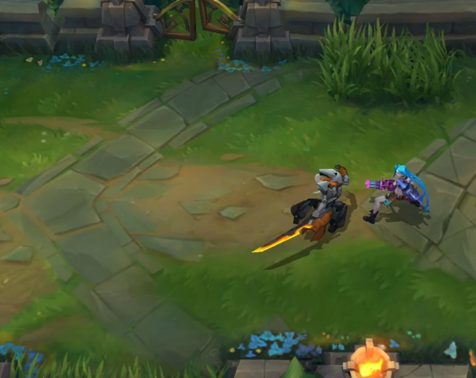 英雄联盟手游# 易在战场上快如闪电的突袭,让人难以忽视他的威胁性.