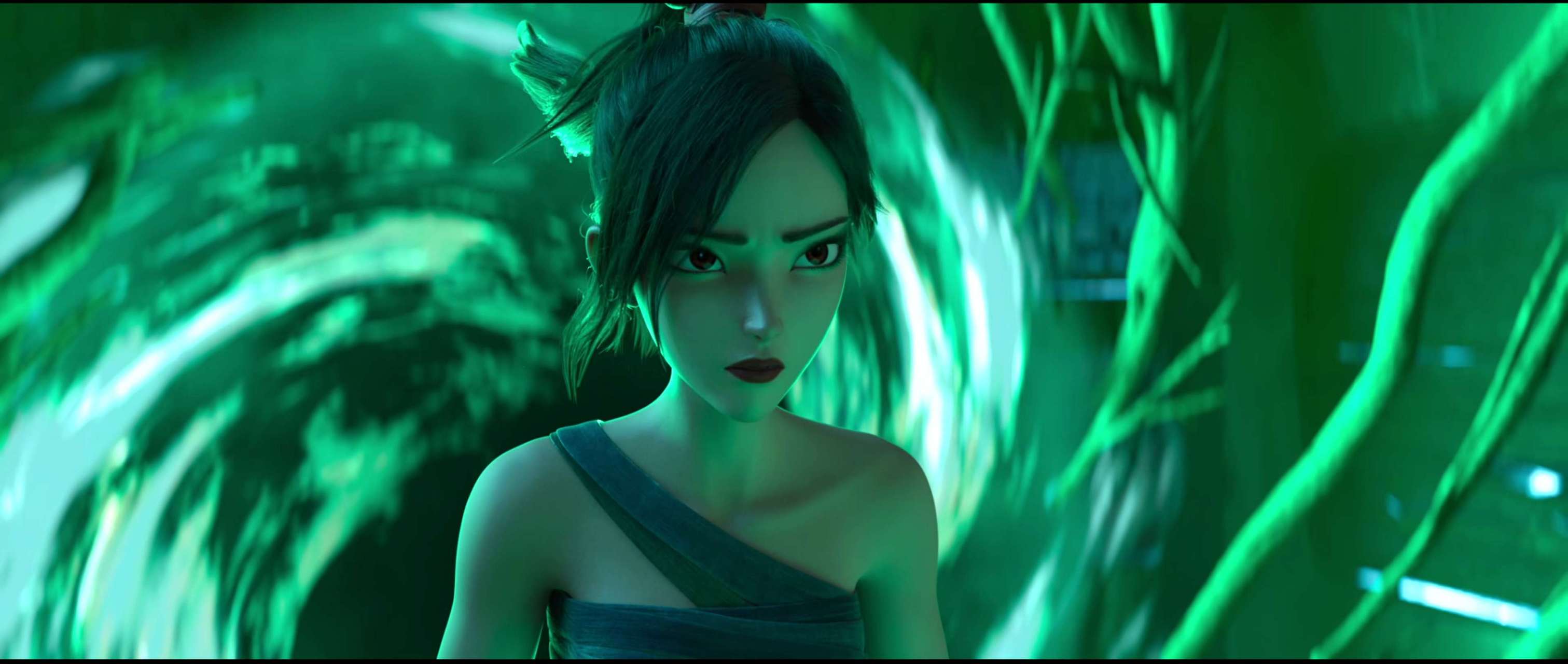 白蛇缘起2# 小青一直都是很有魅力的,有的版本里妩媚,有的版本里刚强