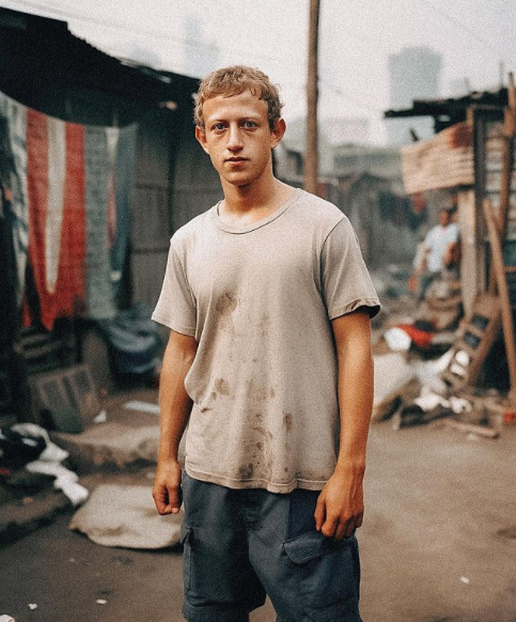 用 ai 画出的穷人版扎克伯格,甚至比扎克伯格本人更像真人!