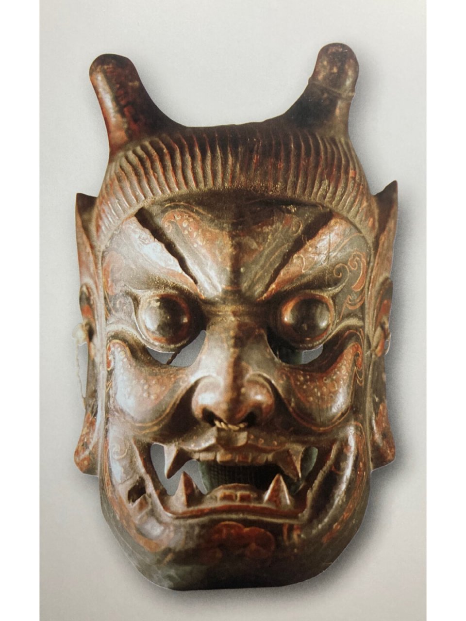 开山猛将 傩面具人物专题合集(四)  开山,是凶猛之神,负责追回失去的