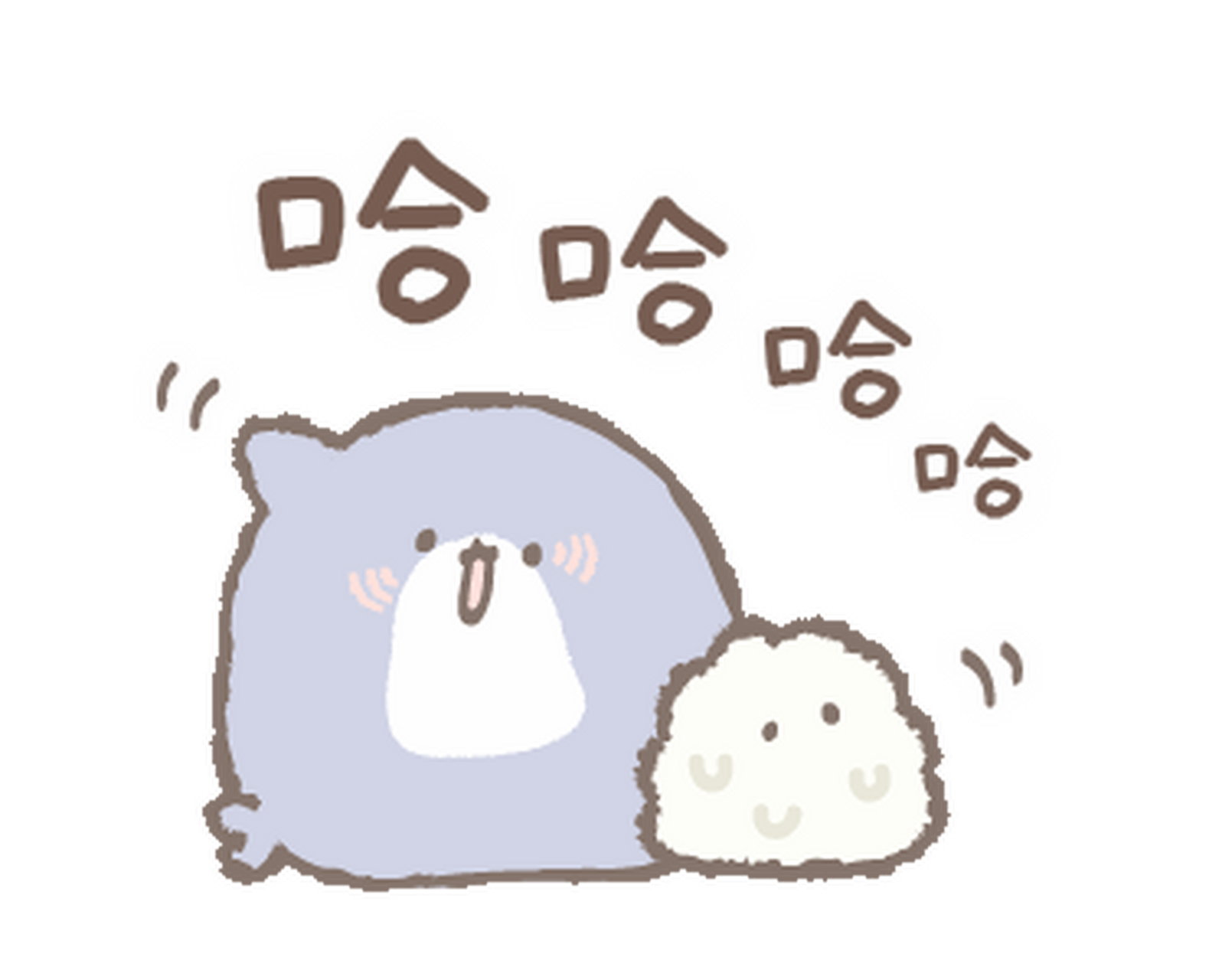 可爱的小海豹表情包