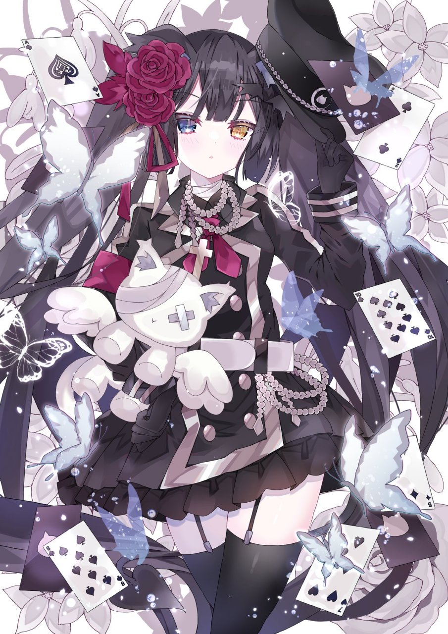 异瞳恶魔娘 画师:柚杞ゆぎな