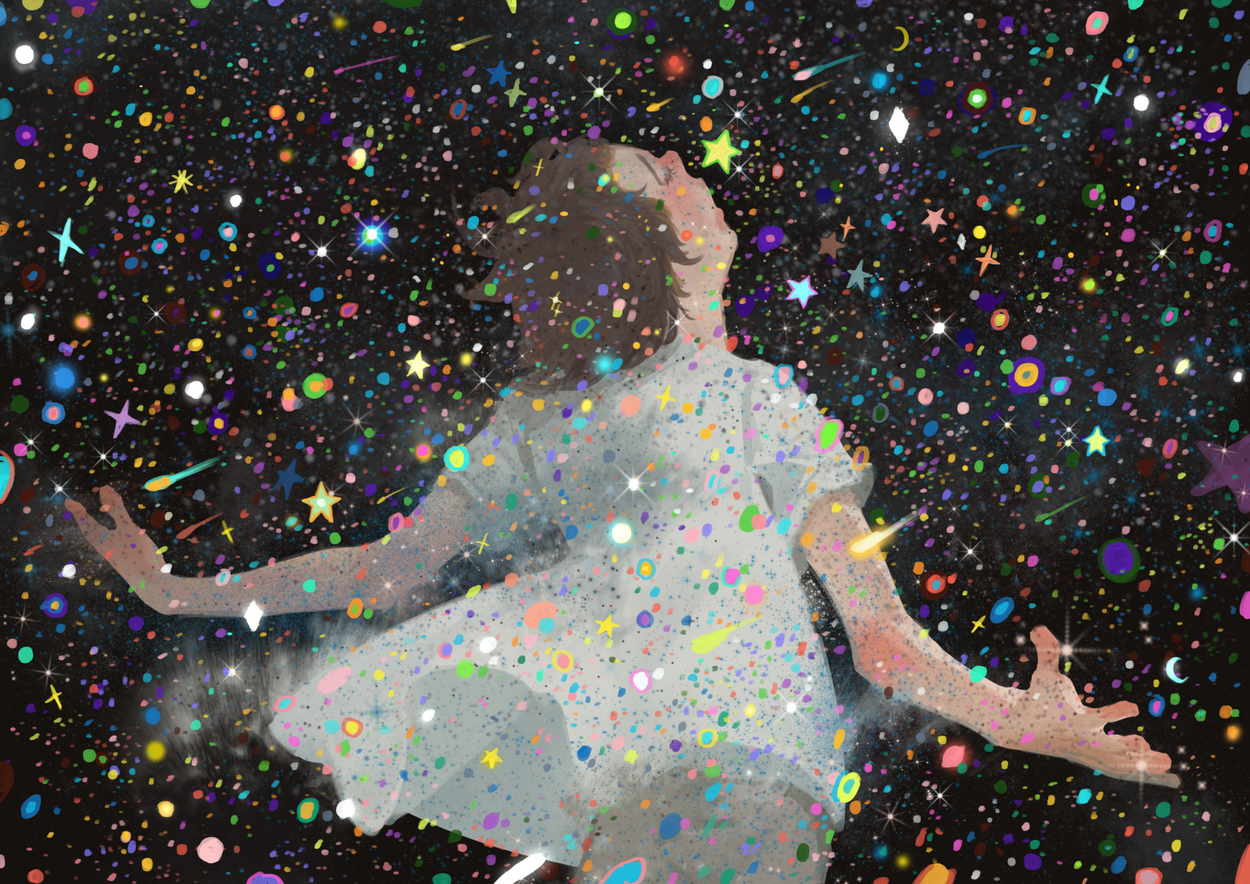 插画师:咸鱼中下游 #插画师推荐# #美术